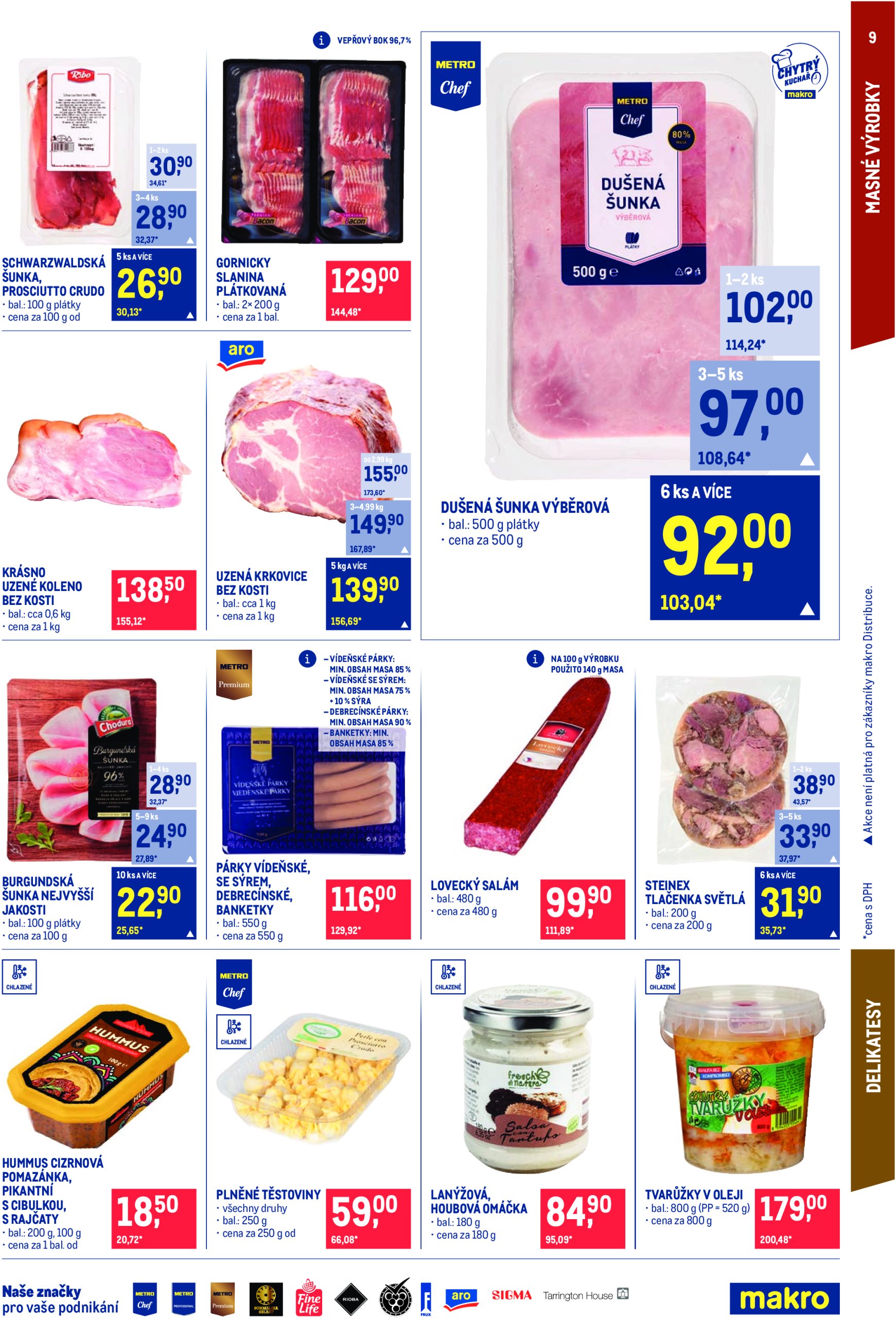 makro - Leták Makro - Pro milovníky jídla od 02.01. do 14.01. - page: 9