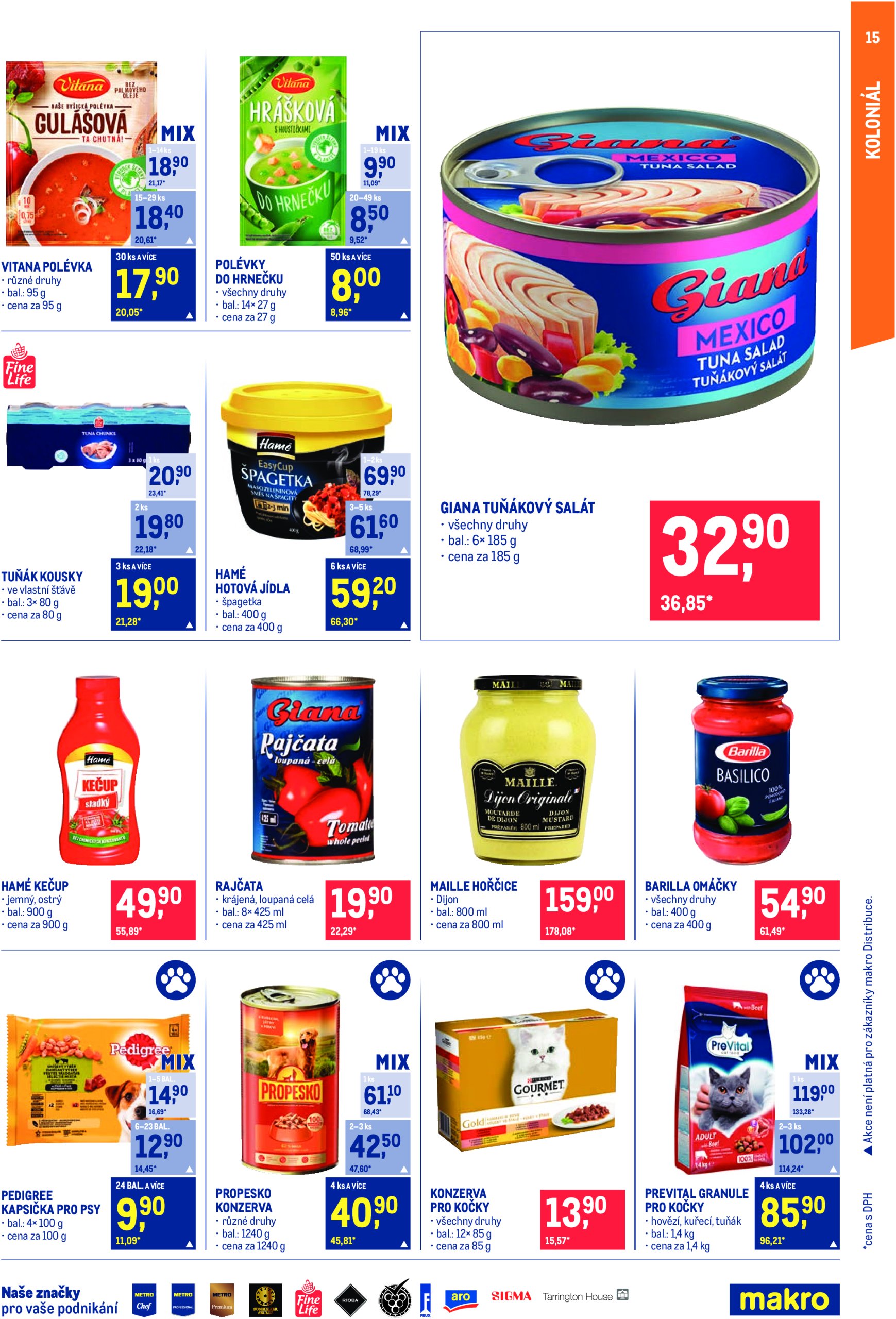 makro - Leták Makro - Pro milovníky jídla od 02.01. do 14.01. - page: 15