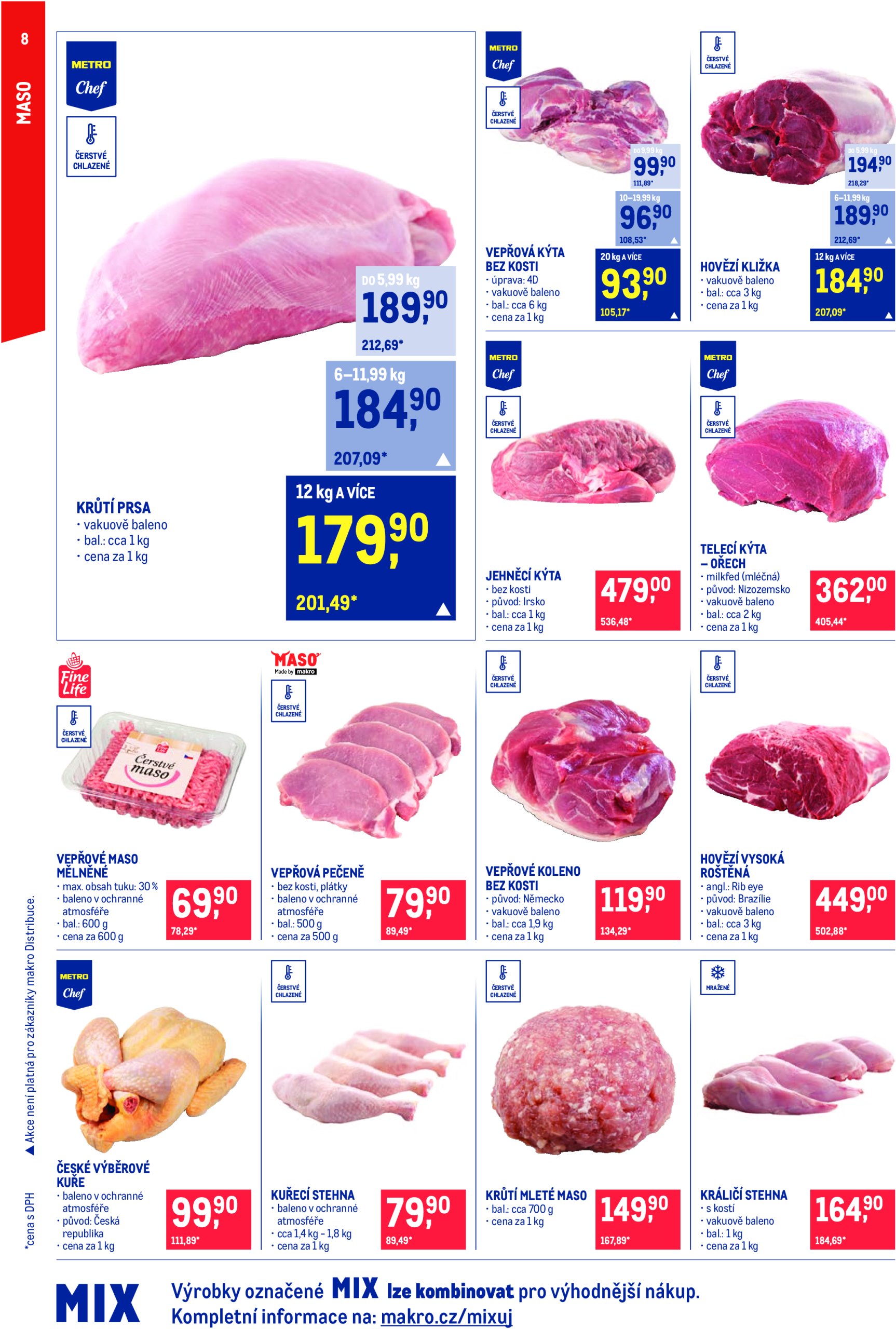 makro - Leták Makro - Pro milovníky jídla od 02.01. do 14.01. - page: 8