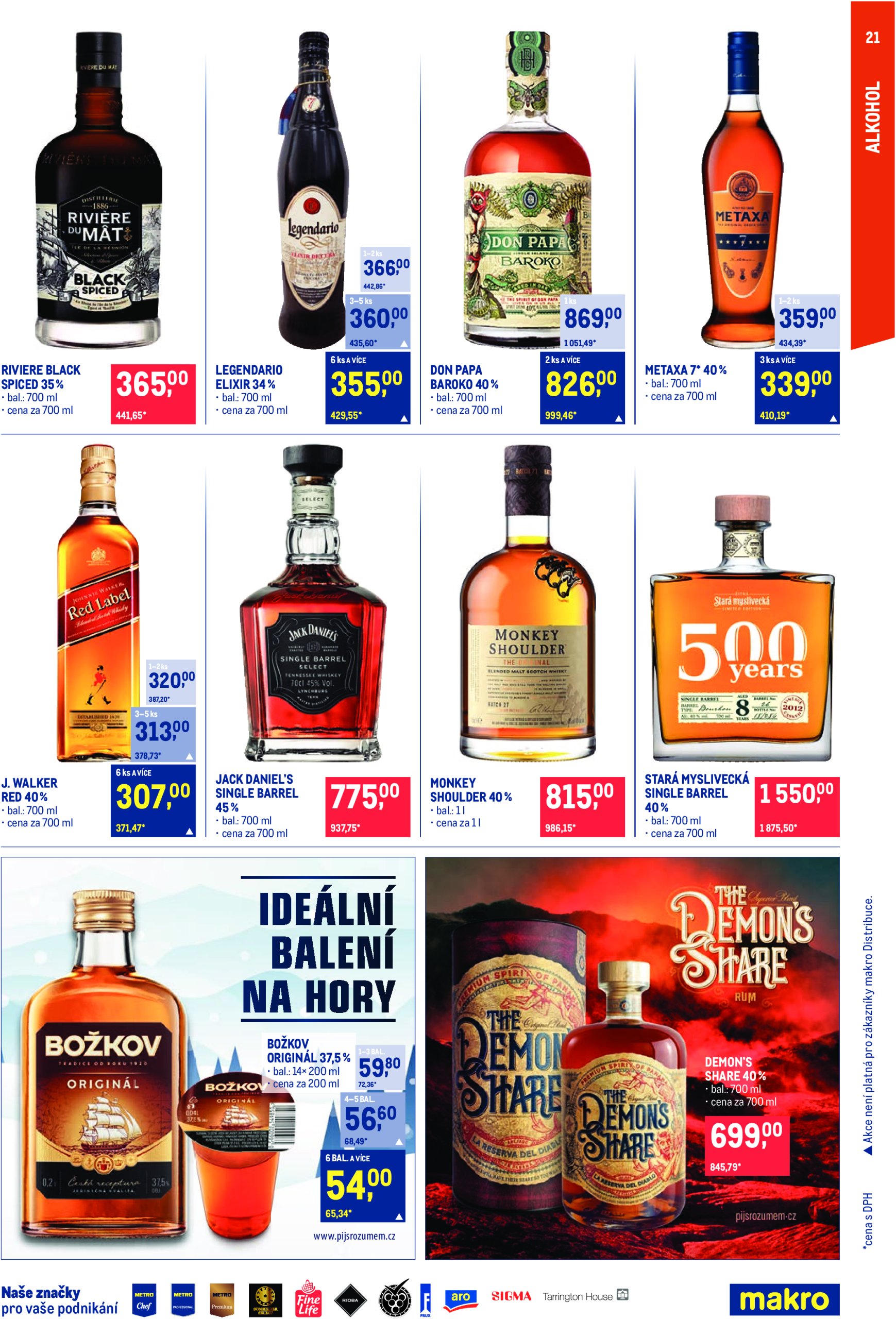 makro - Leták Makro - Pro milovníky jídla od 02.01. do 14.01. - page: 21