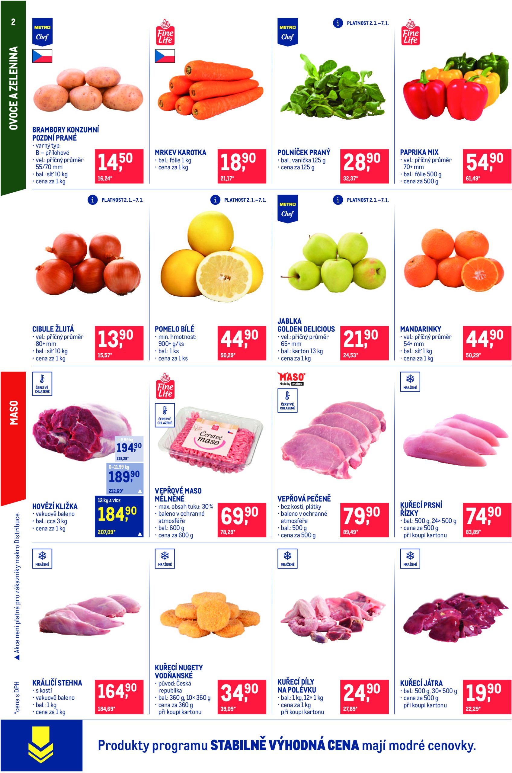 makro - Leták Makro - Maloobchod od 02.01. do 14.01. - page: 2