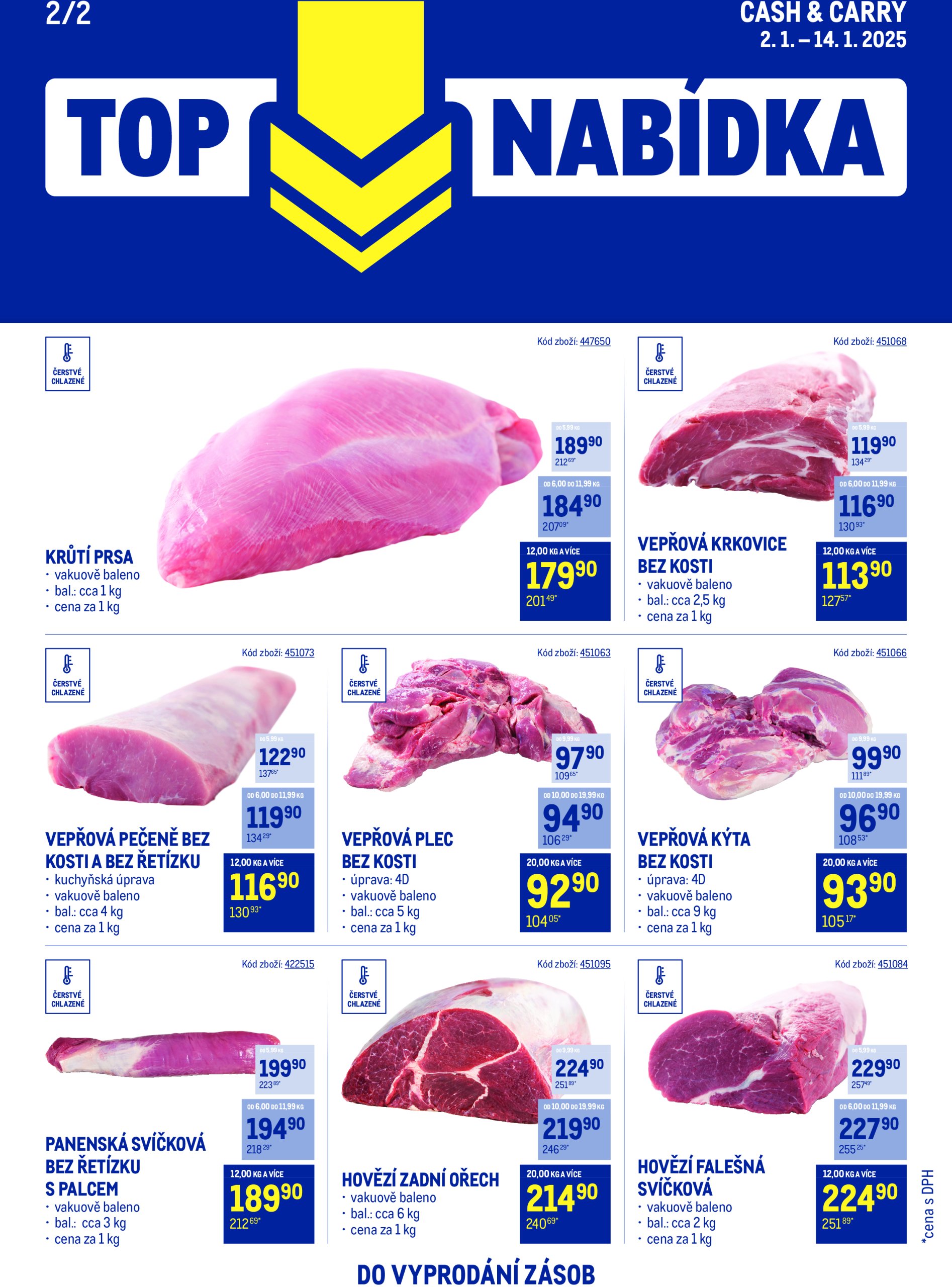 makro - Leták Makro - TOP maso od 02.01. do 14.01. - page: 2