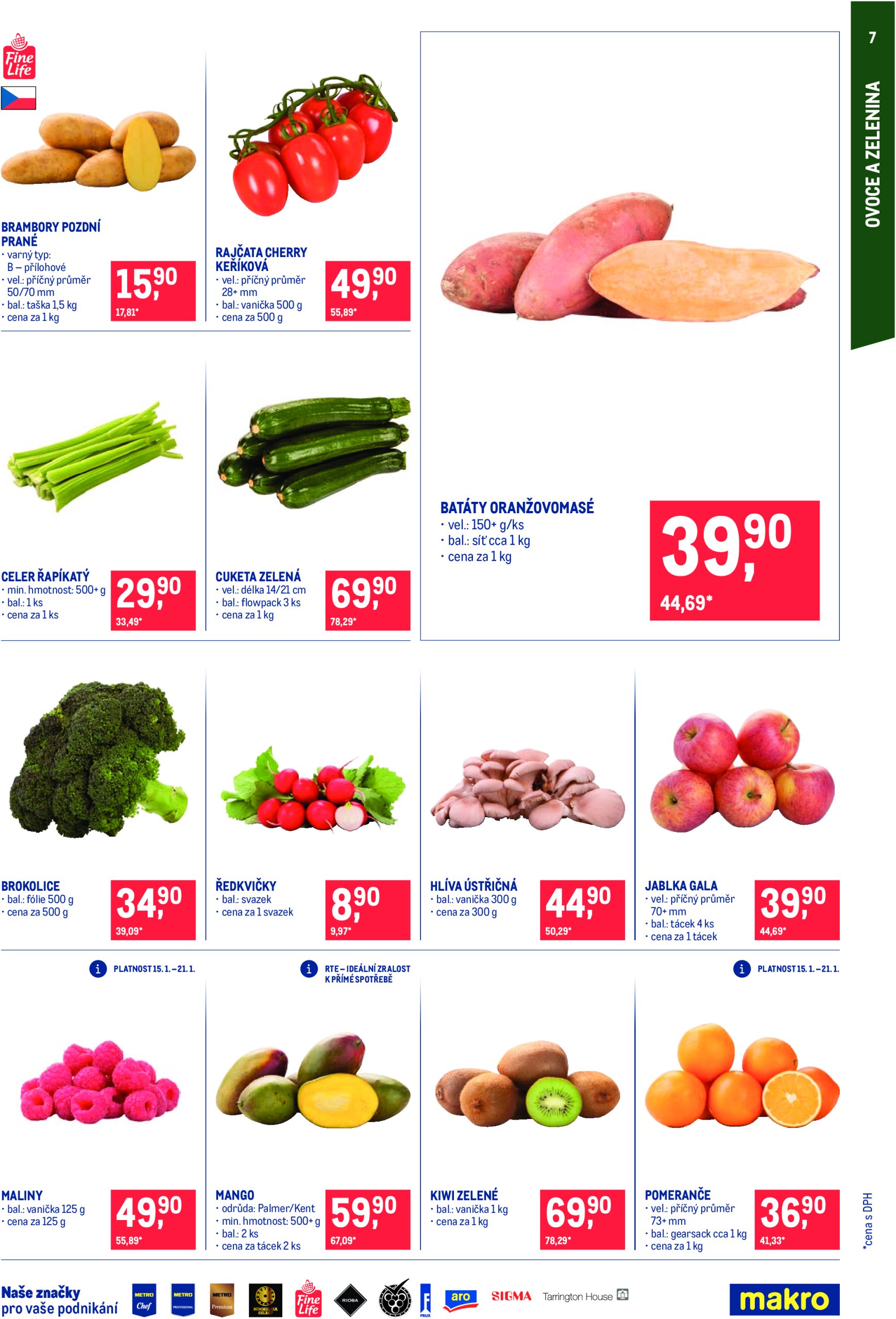 makro - Leták Makro - Pro milovníky jídla od 15.01. do 28.01. - page: 7