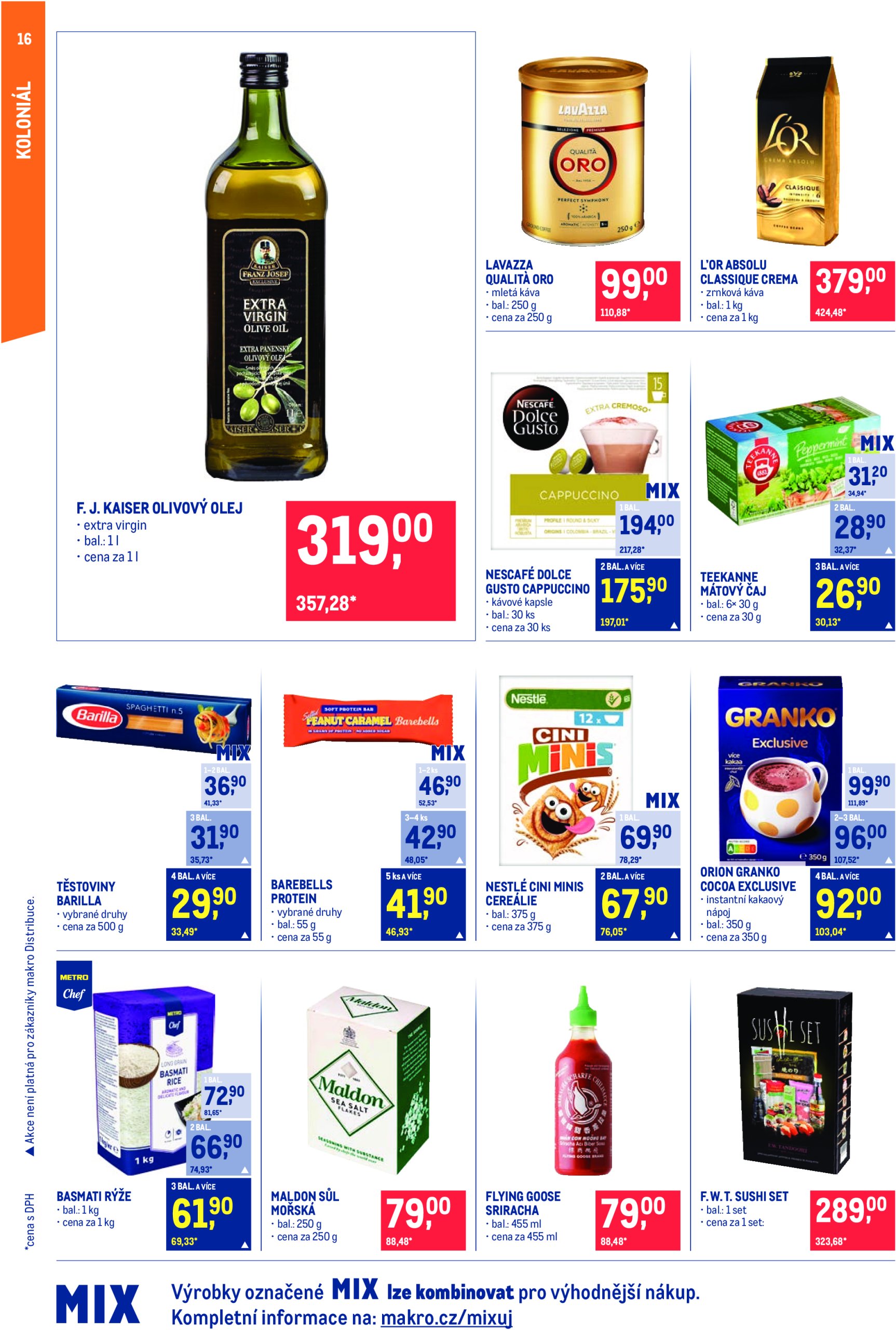 makro - Leták Makro - Pro milovníky jídla od 15.01. do 28.01. - page: 16