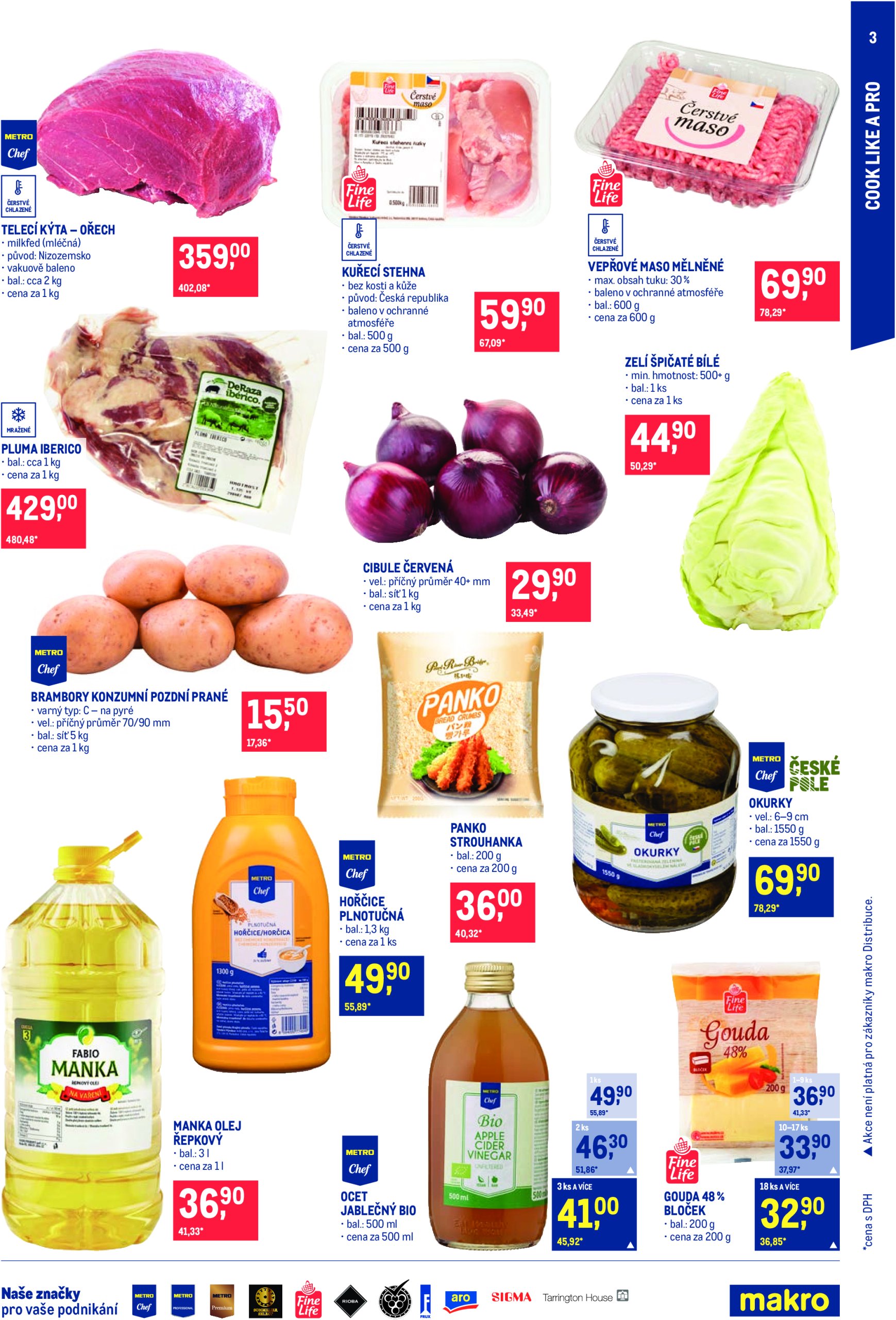 makro - Leták Makro - Pro milovníky jídla od 15.01. do 28.01. - page: 3