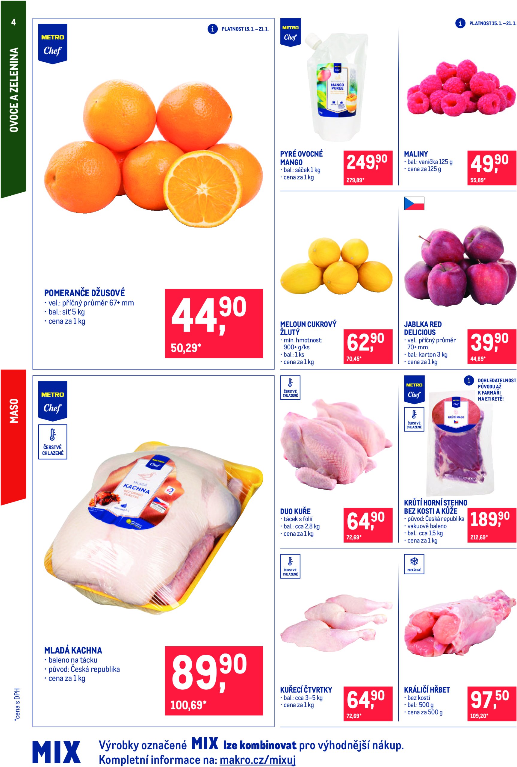 makro - Leták Makro - Gastronomie od 15.01. do 28.01. - page: 4