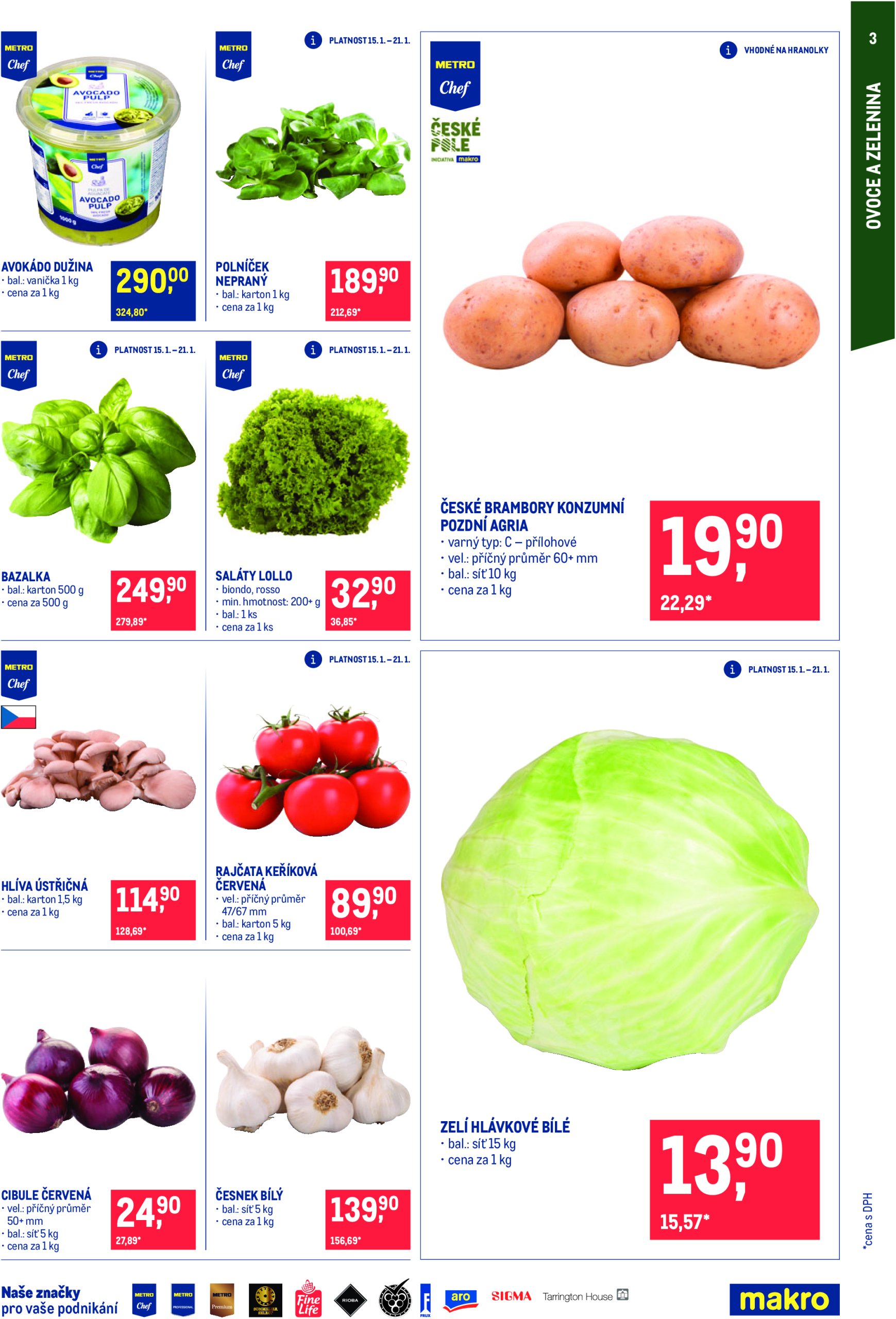 makro - Leták Makro - Gastronomie od 15.01. do 28.01. - page: 3