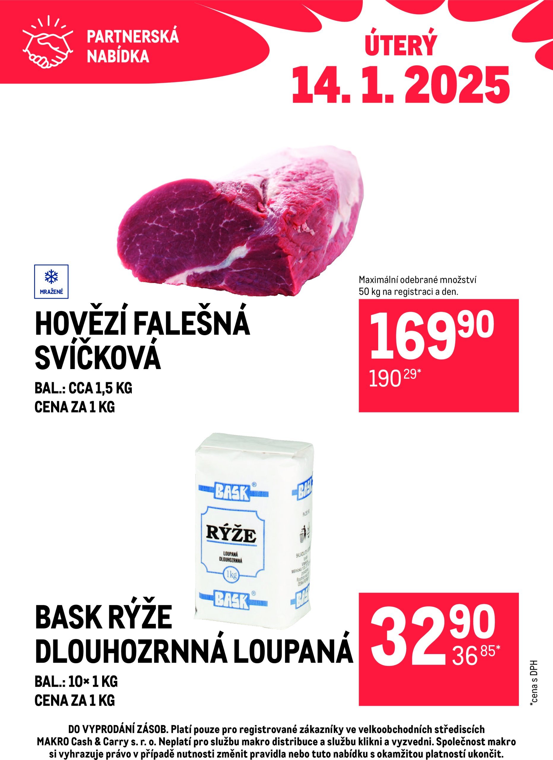 makro - Leták Makro - Partnerská nabídka od 14.01. do 19.01.