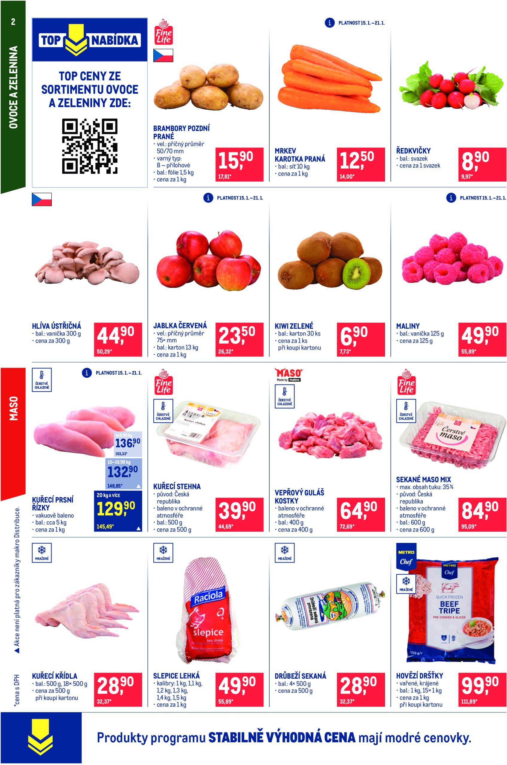 makro - Leták Makro - Maloobchod od 15.01. do 28.01. - page: 2