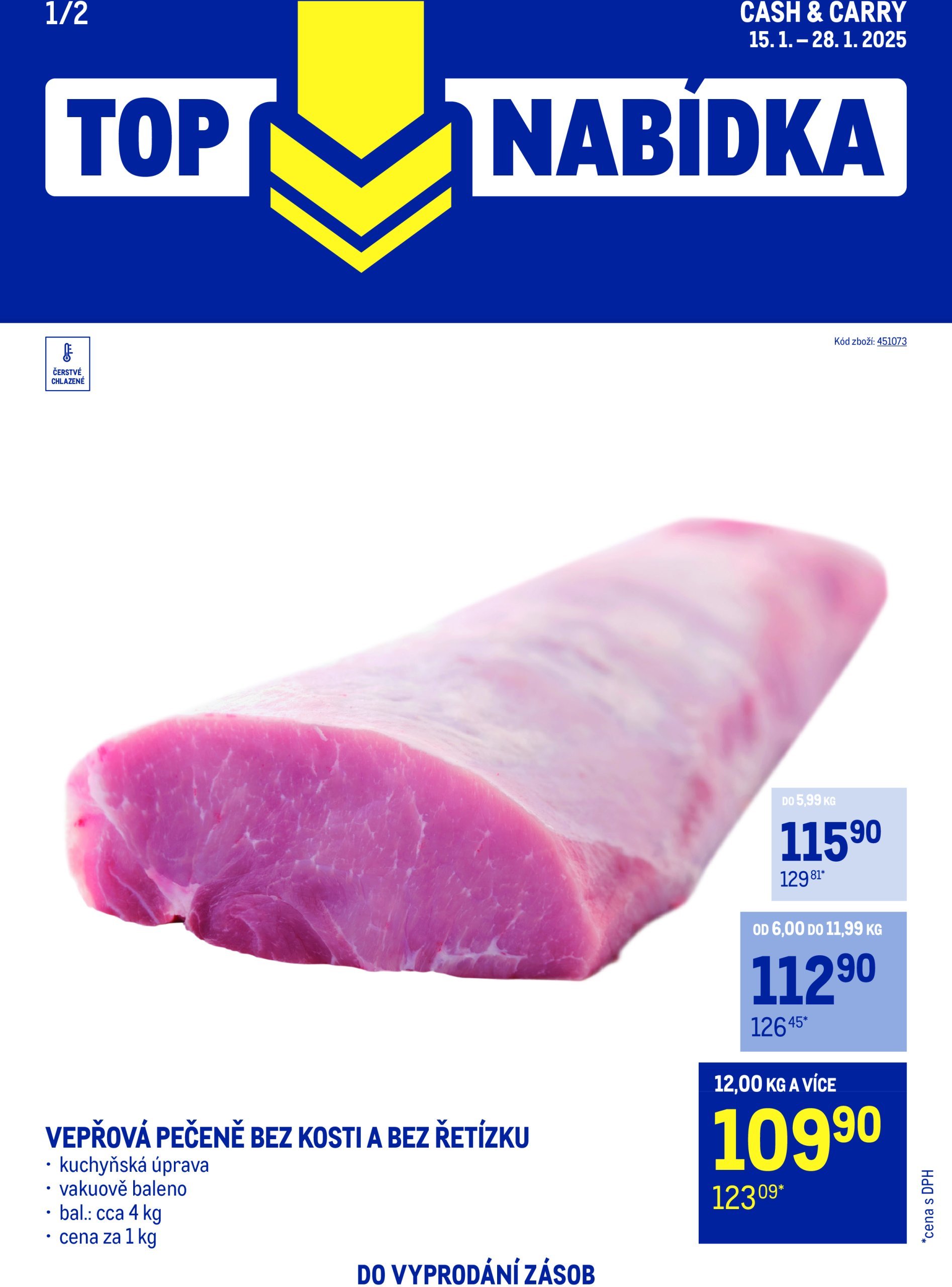 makro - Leták Makro - TOP maso od 15.01. do 25.01.