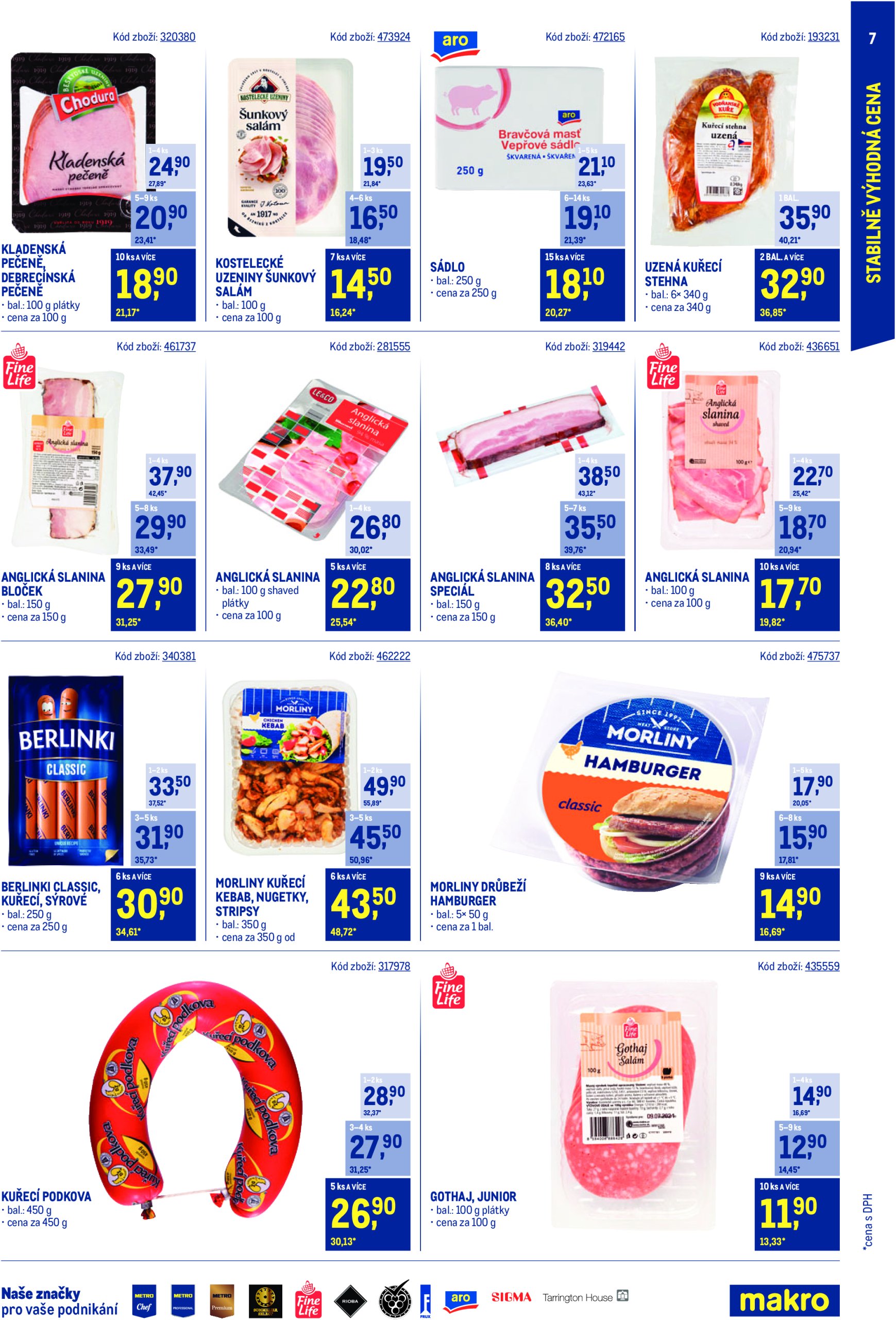 makro - Leták Makro - Stabilně výhodná cena Maloobchod od 29.01. do 25.03. - page: 7