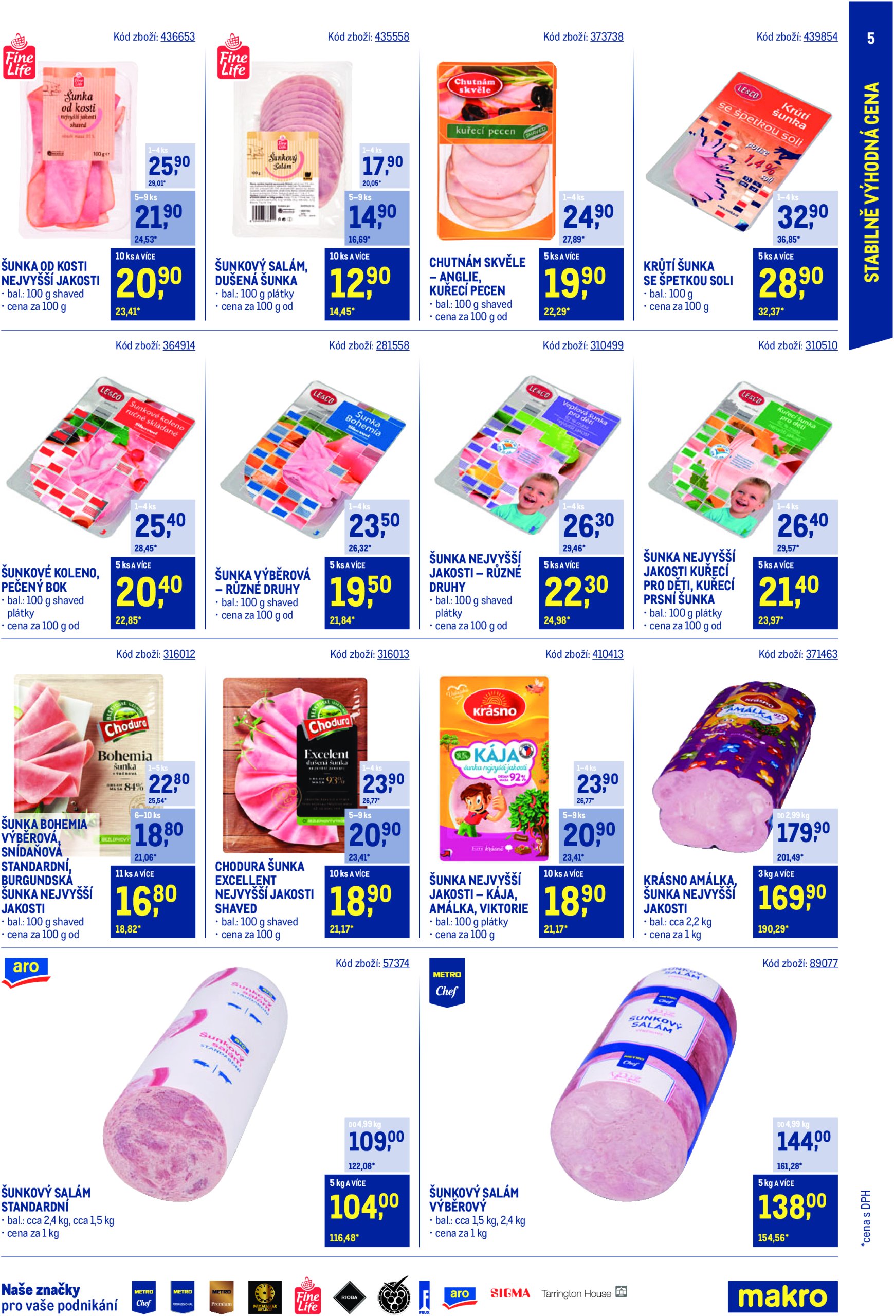 makro - Leták Makro - Stabilně výhodná cena Maloobchod od 29.01. do 25.03. - page: 5