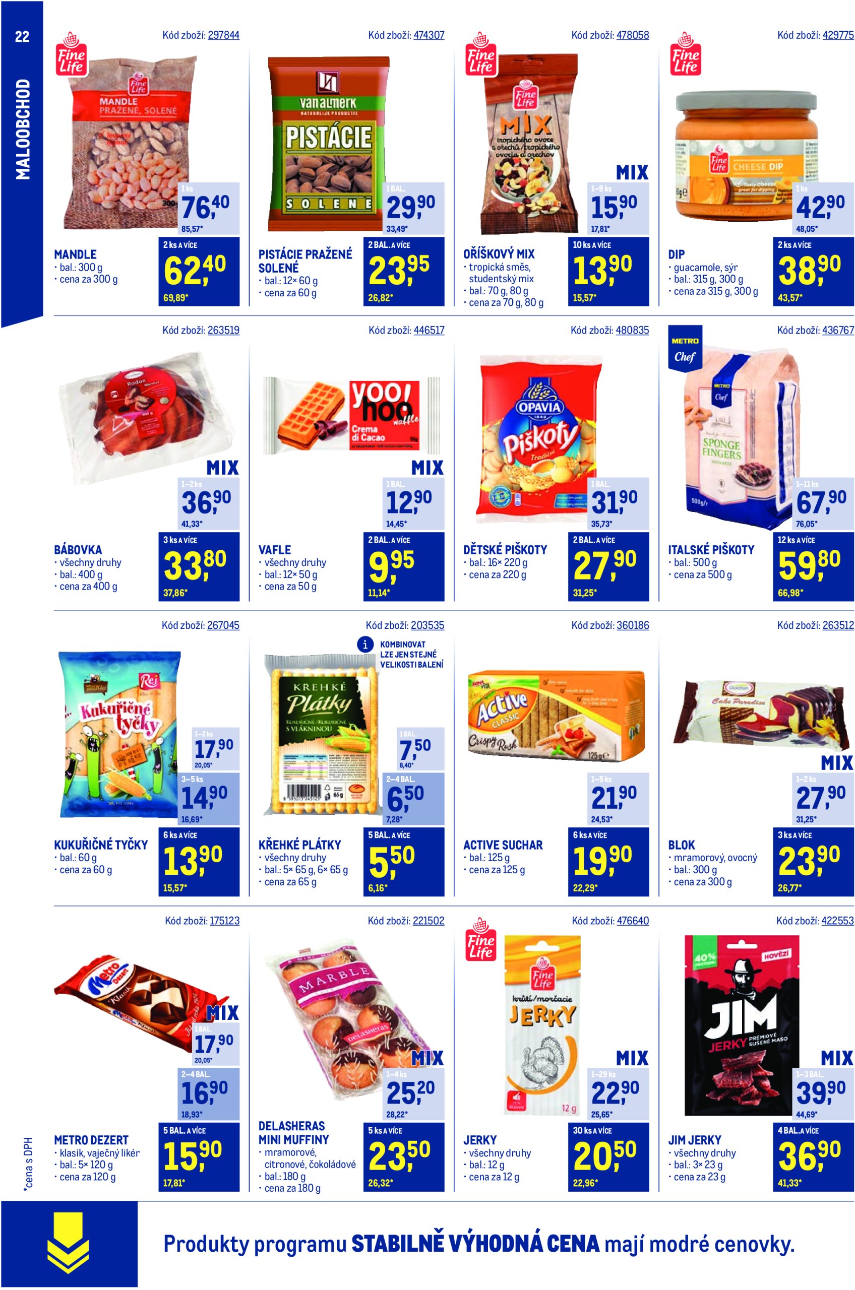 makro - Leták Makro - Stabilně výhodná cena Maloobchod od 29.01. do 25.03. - page: 22