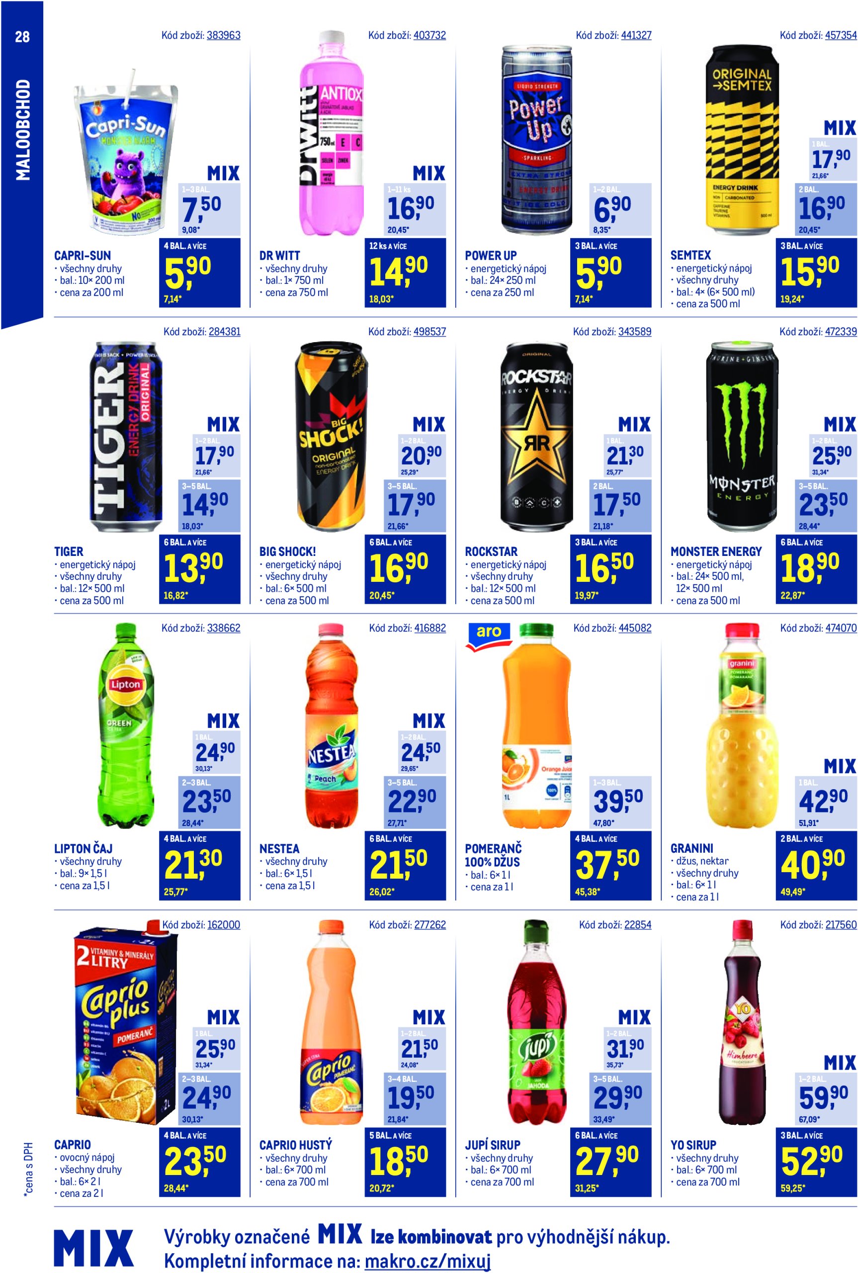 makro - Leták Makro - Stabilně výhodná cena Maloobchod od 29.01. do 25.03. - page: 28