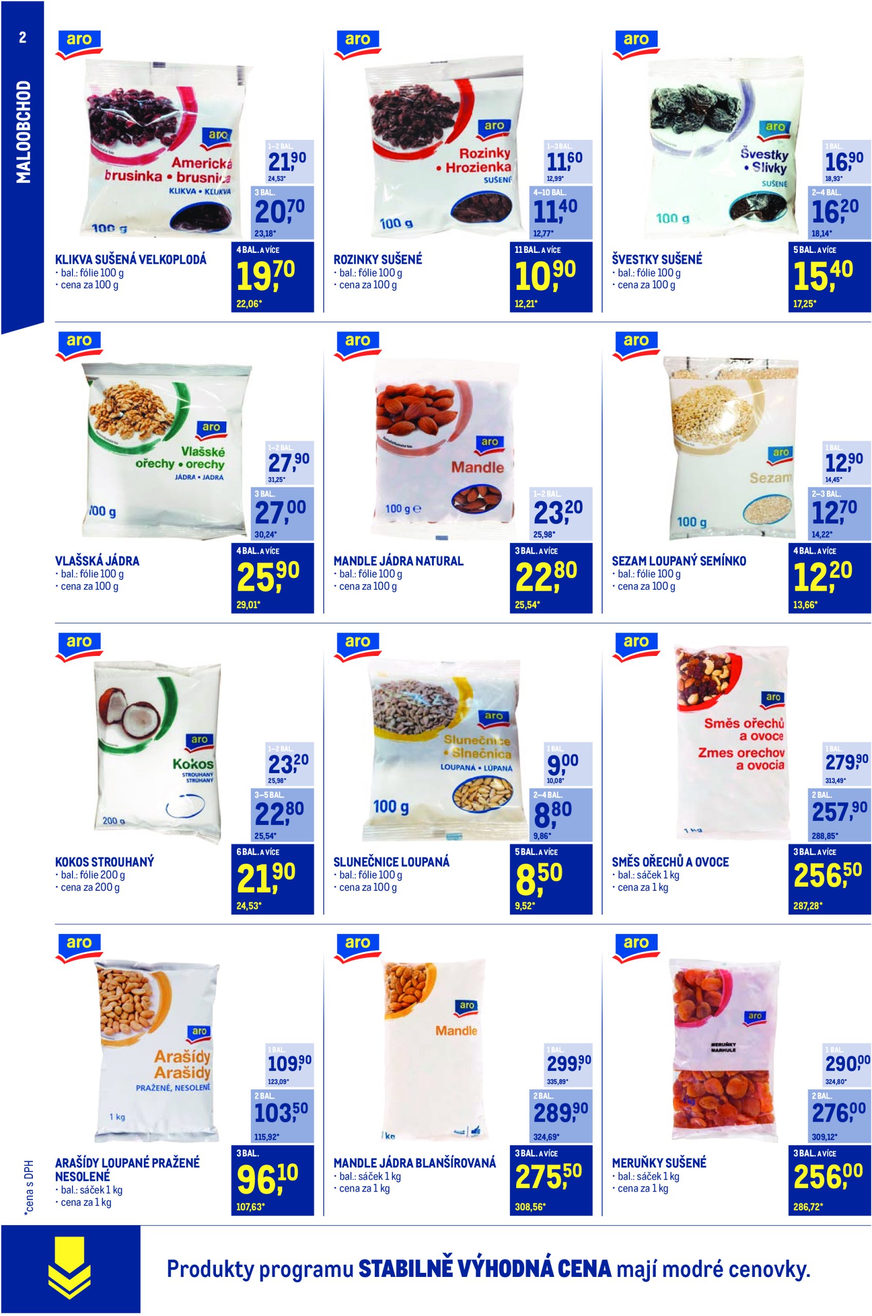 makro - Leták Makro - Stabilně výhodná cena Maloobchod od 29.01. do 25.03. - page: 2