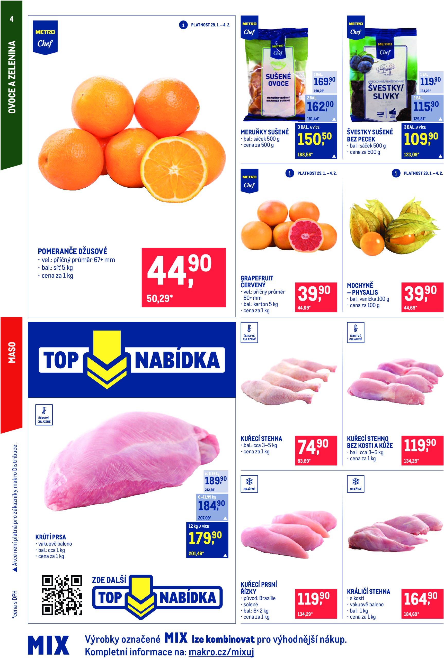 makro - Leták Makro - Gastronomie od 29.01. do 03.02. - page: 4