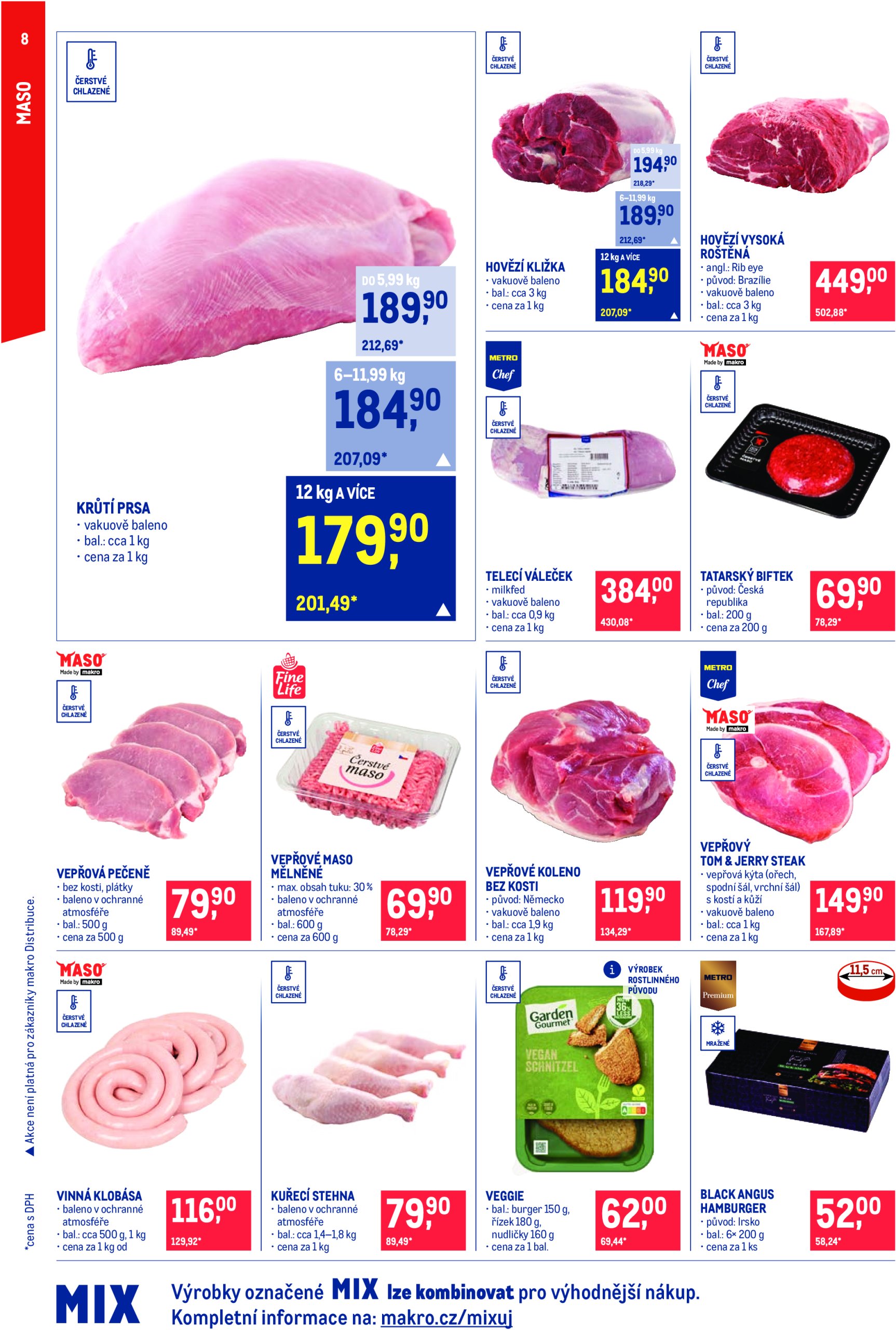 makro - Leták Makro - Pro milovníky jídla od 29.01. do 11.02. - page: 8