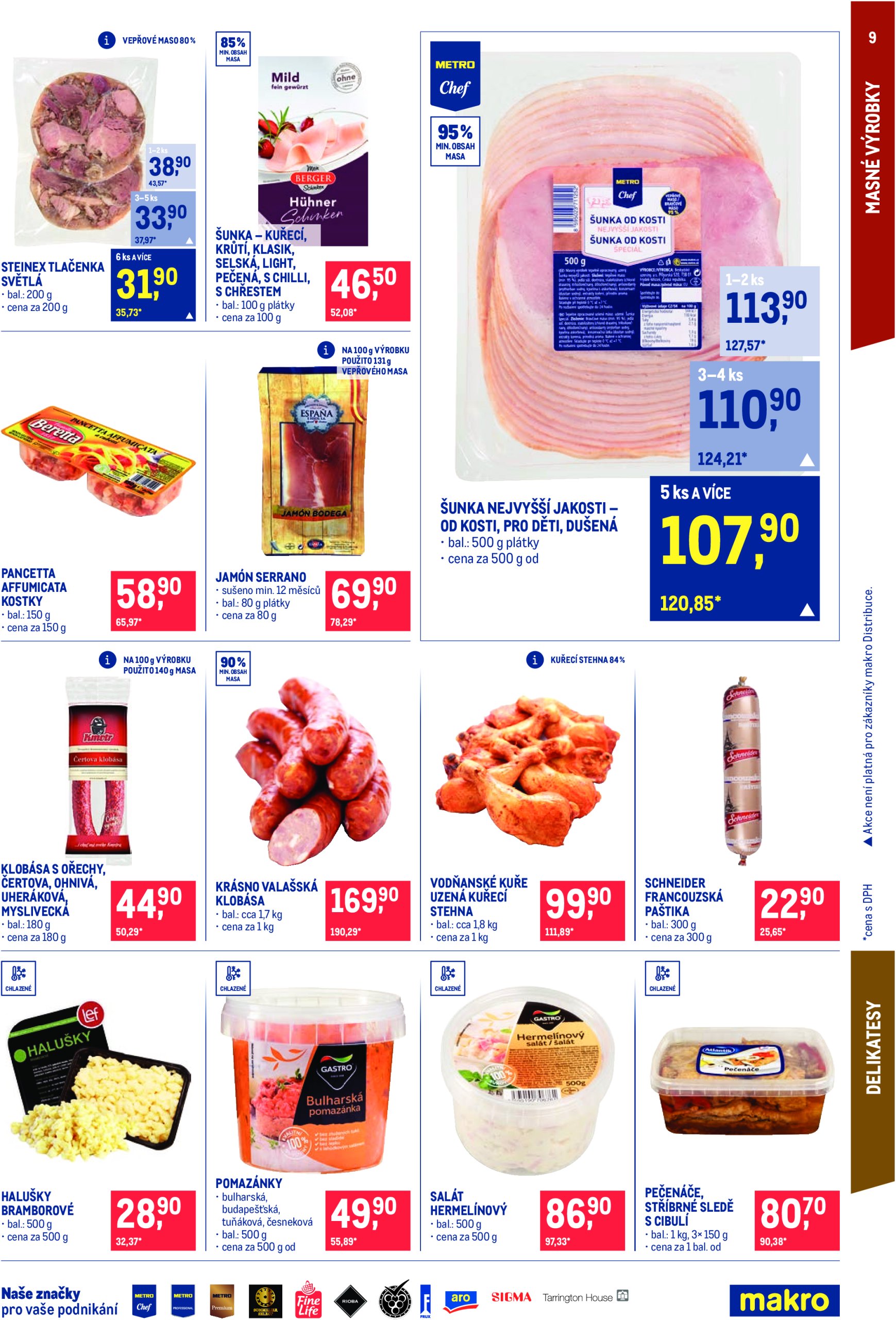 makro - Leták Makro - Pro milovníky jídla od 29.01. do 11.02. - page: 9