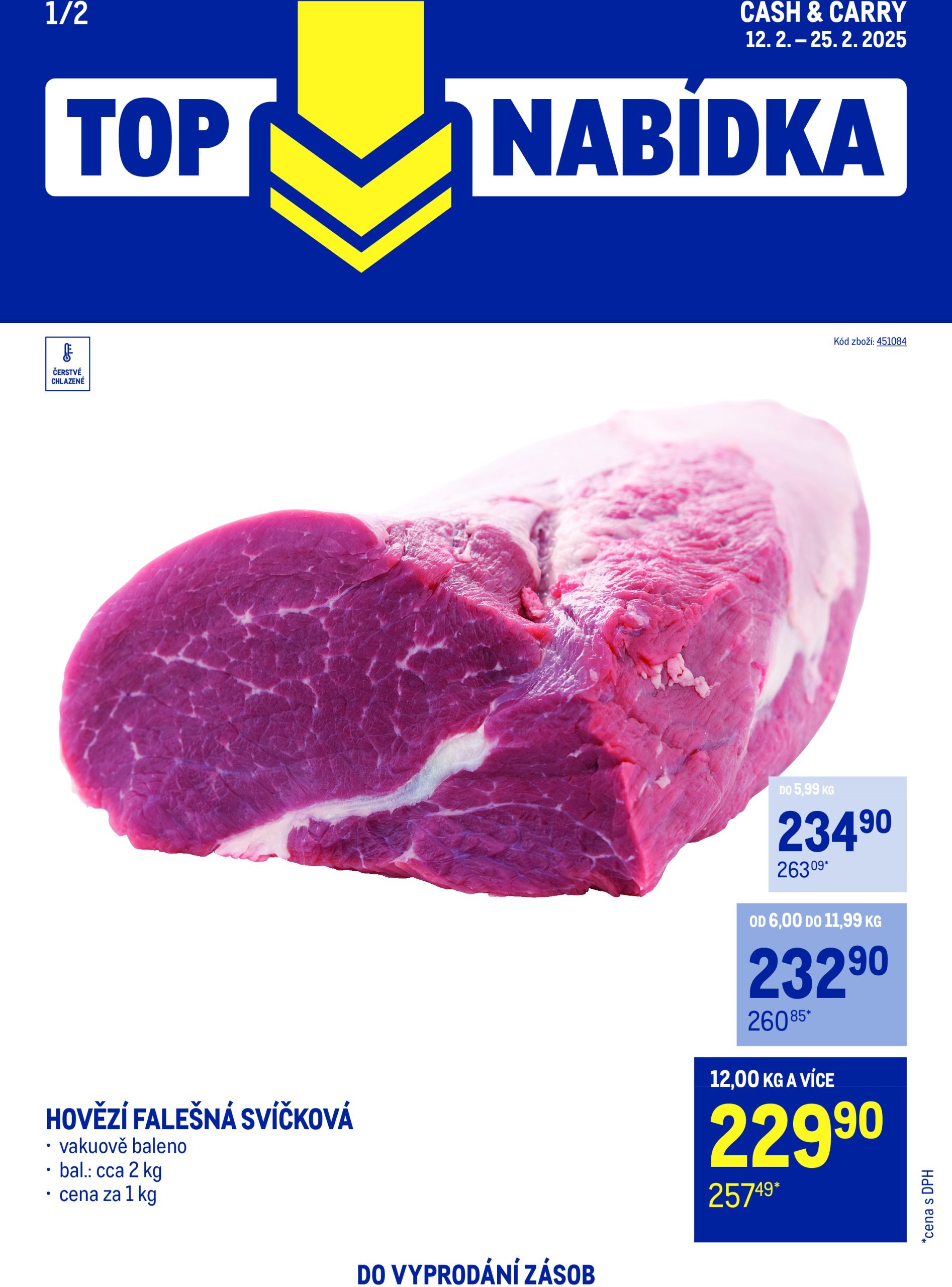 makro - Leták Makro - TOP maso od 12.02. do 25.02.