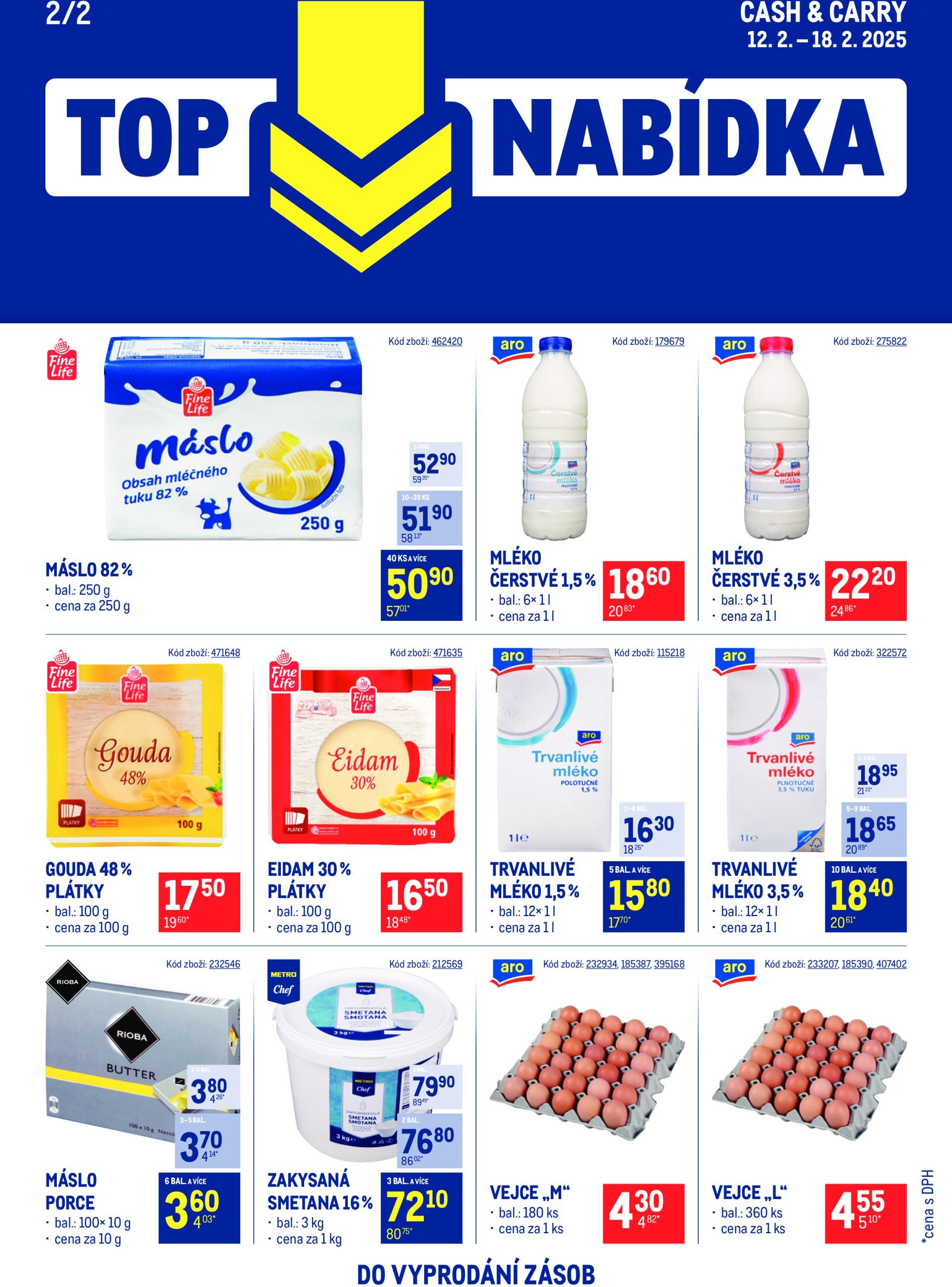 makro - Leták Makro - TOP mléčné výrobky od 12.02. do 25.02. - page: 2