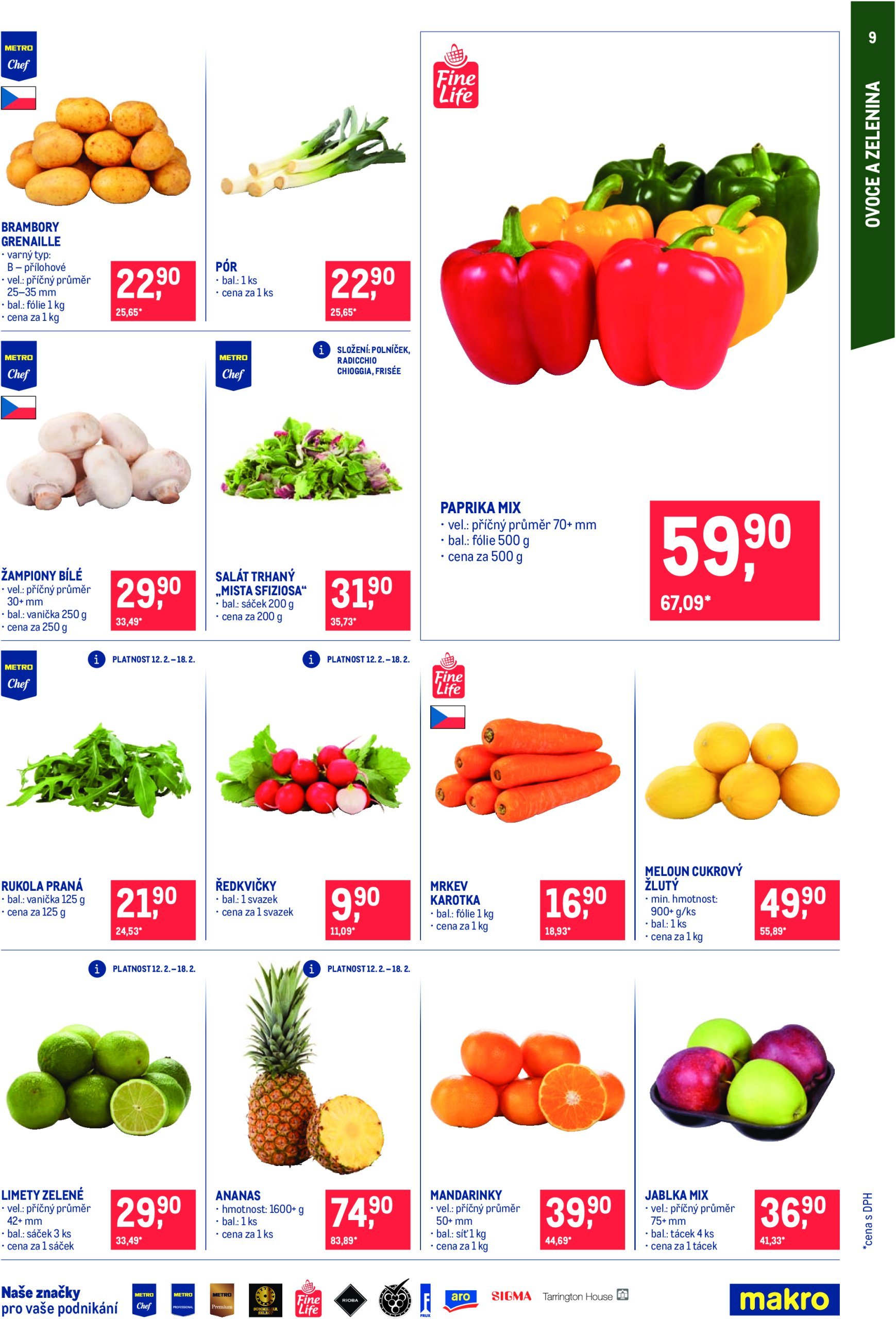 makro - Leták Makro - Pro milovníky jídla od 12.02. do 25.02. - page: 9