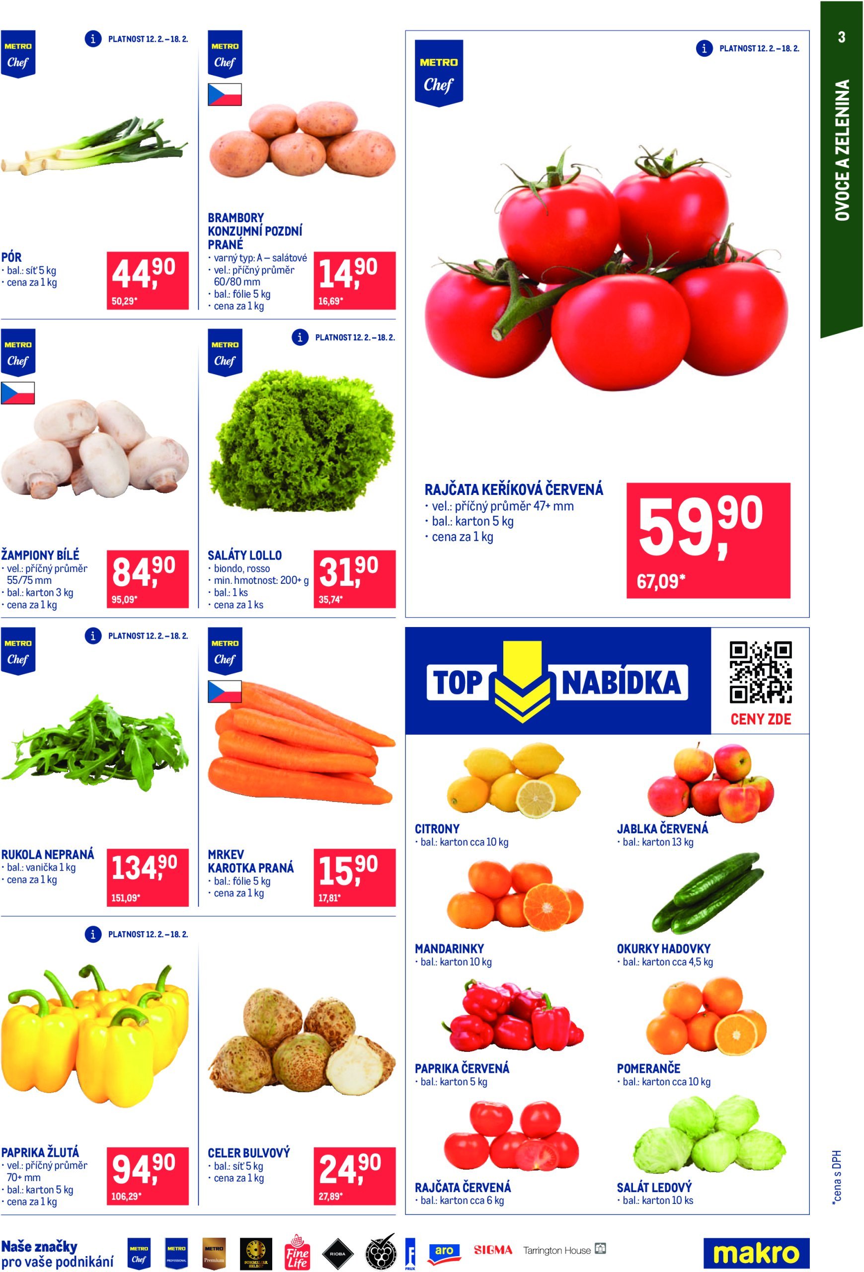 makro - Leták Makro - Gastronomie od 12.02. do 25.02. - page: 3