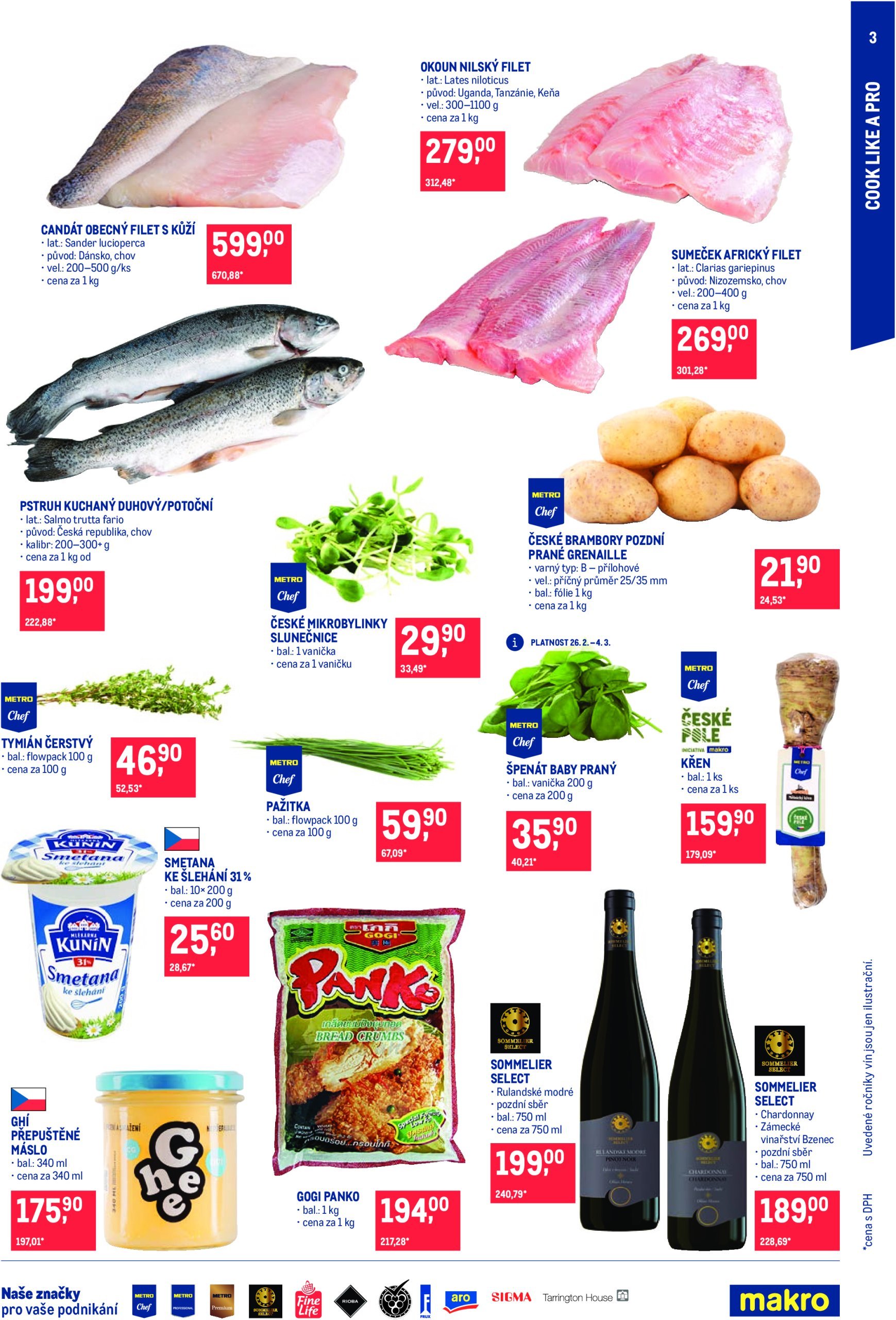 makro - Leták Makro - Pro milovníky jídla od 26.02. do 11.03. - page: 3