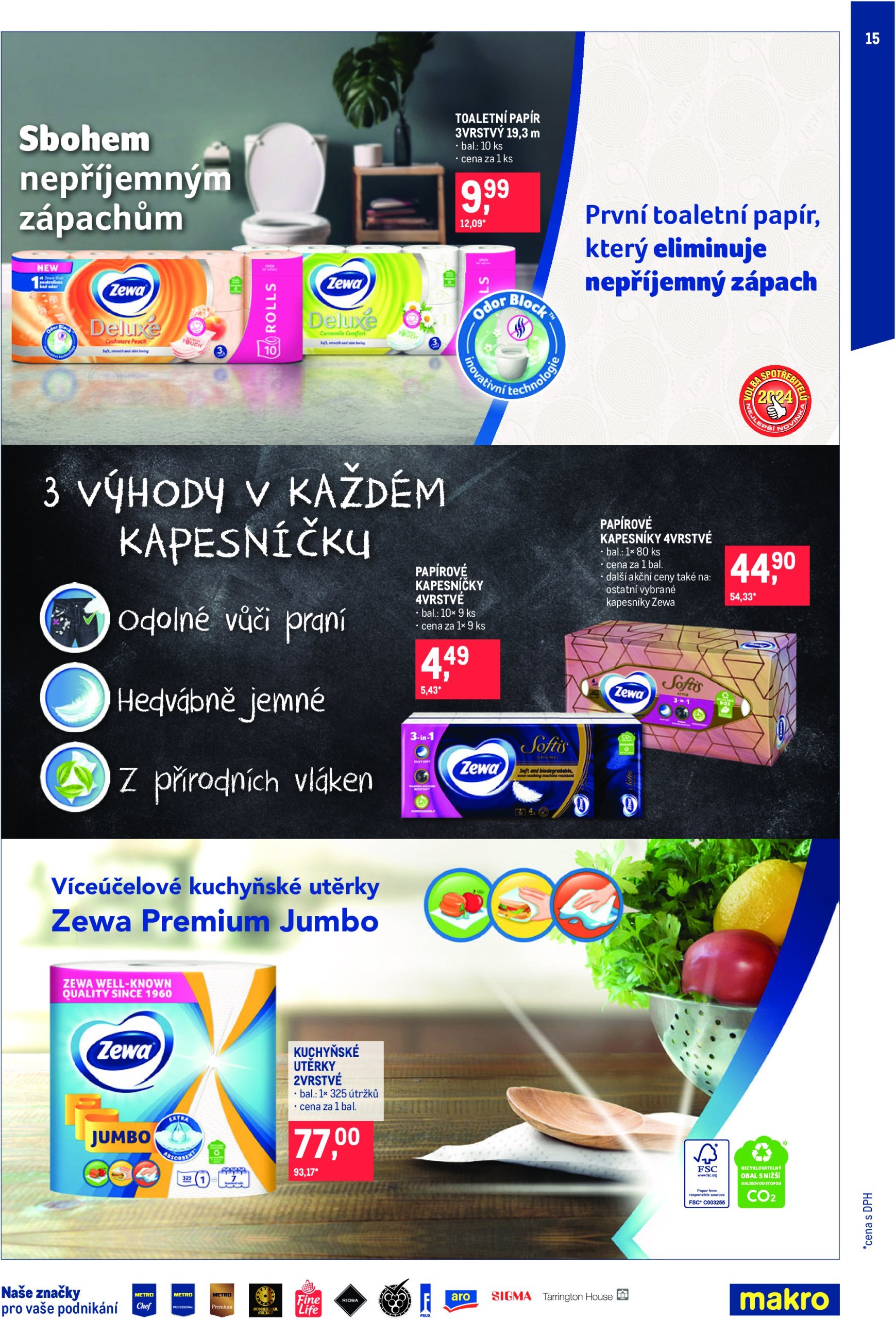 makro - Leták Makro - Úklid a kosmetika od 26.02. do 25.03. - page: 15