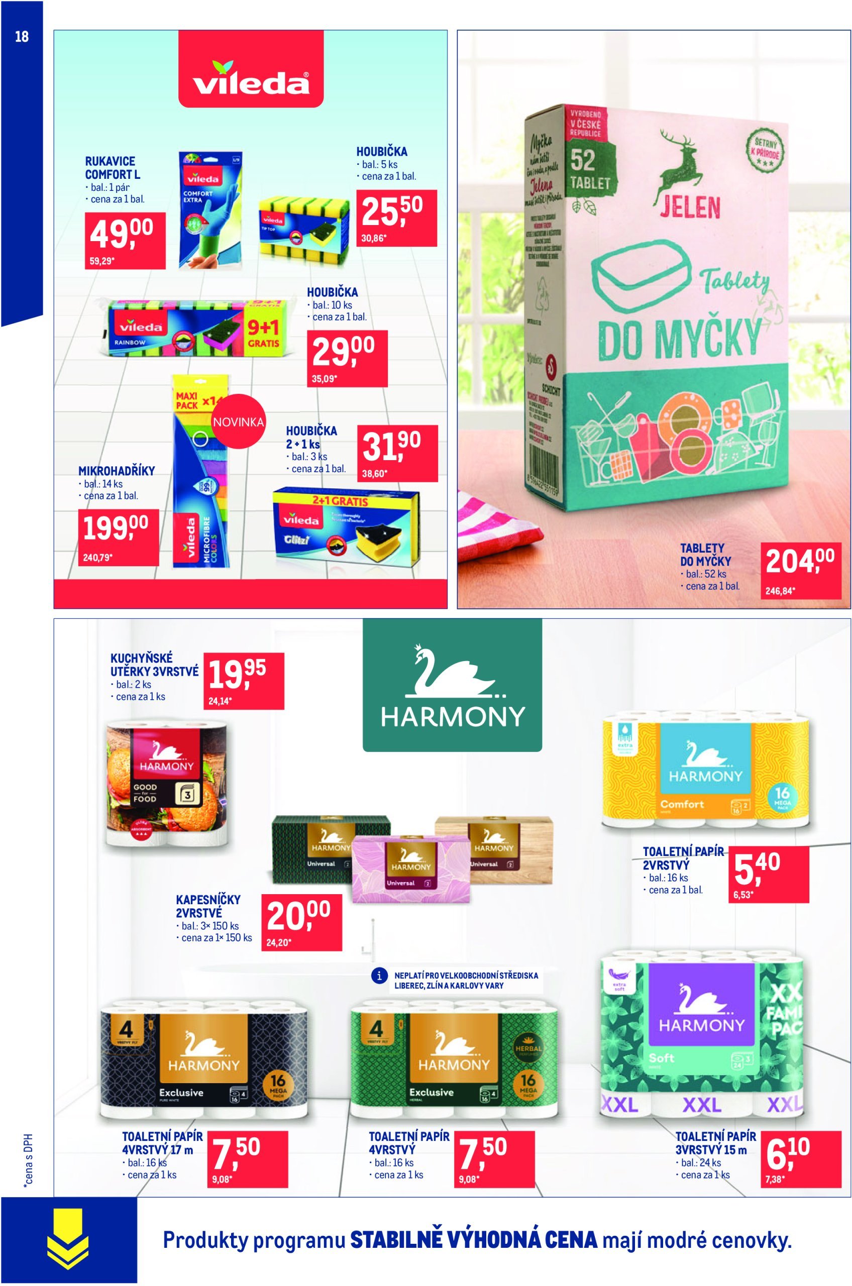 makro - Leták Makro - Úklid a kosmetika od 26.02. do 25.03. - page: 18