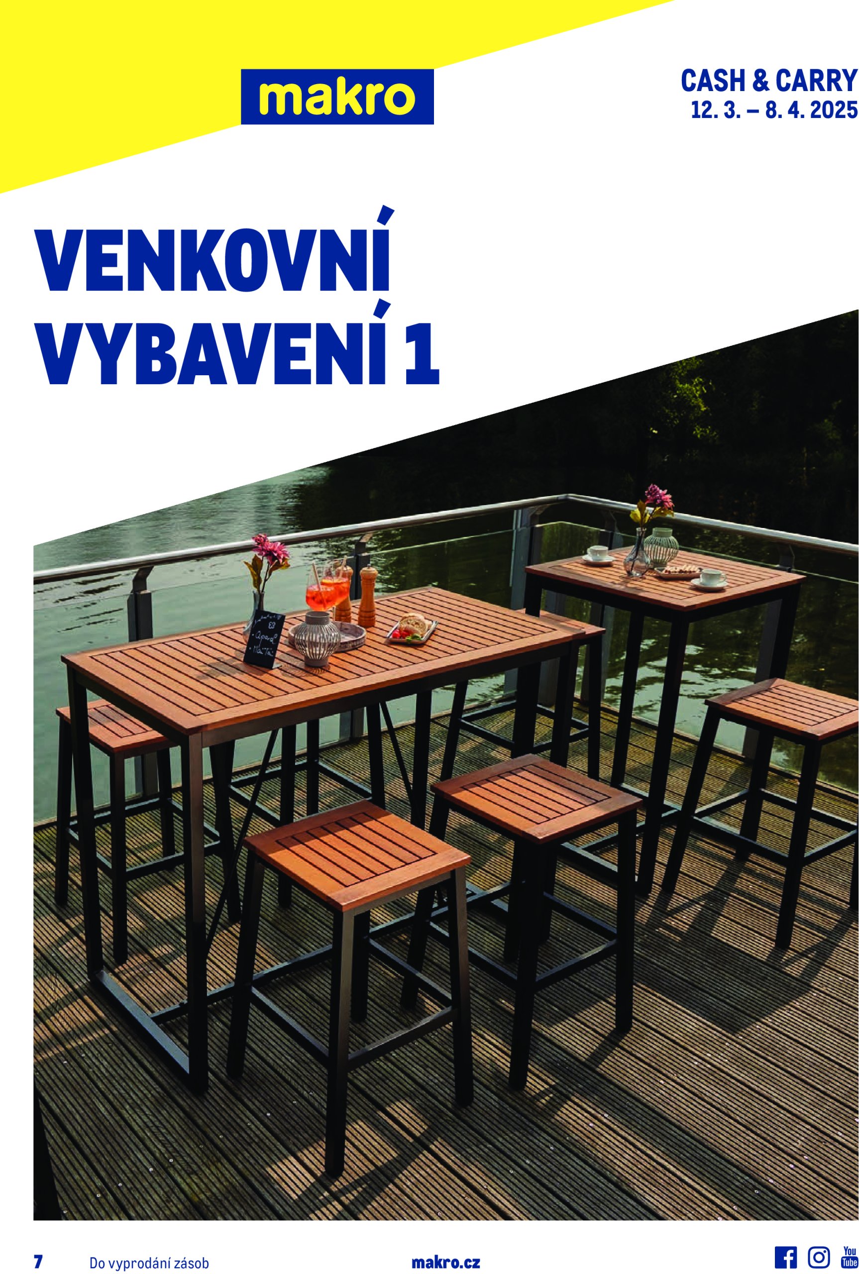 makro - Leták Makro - Venkovní vybavení 1 od 12.03. do 08.04.