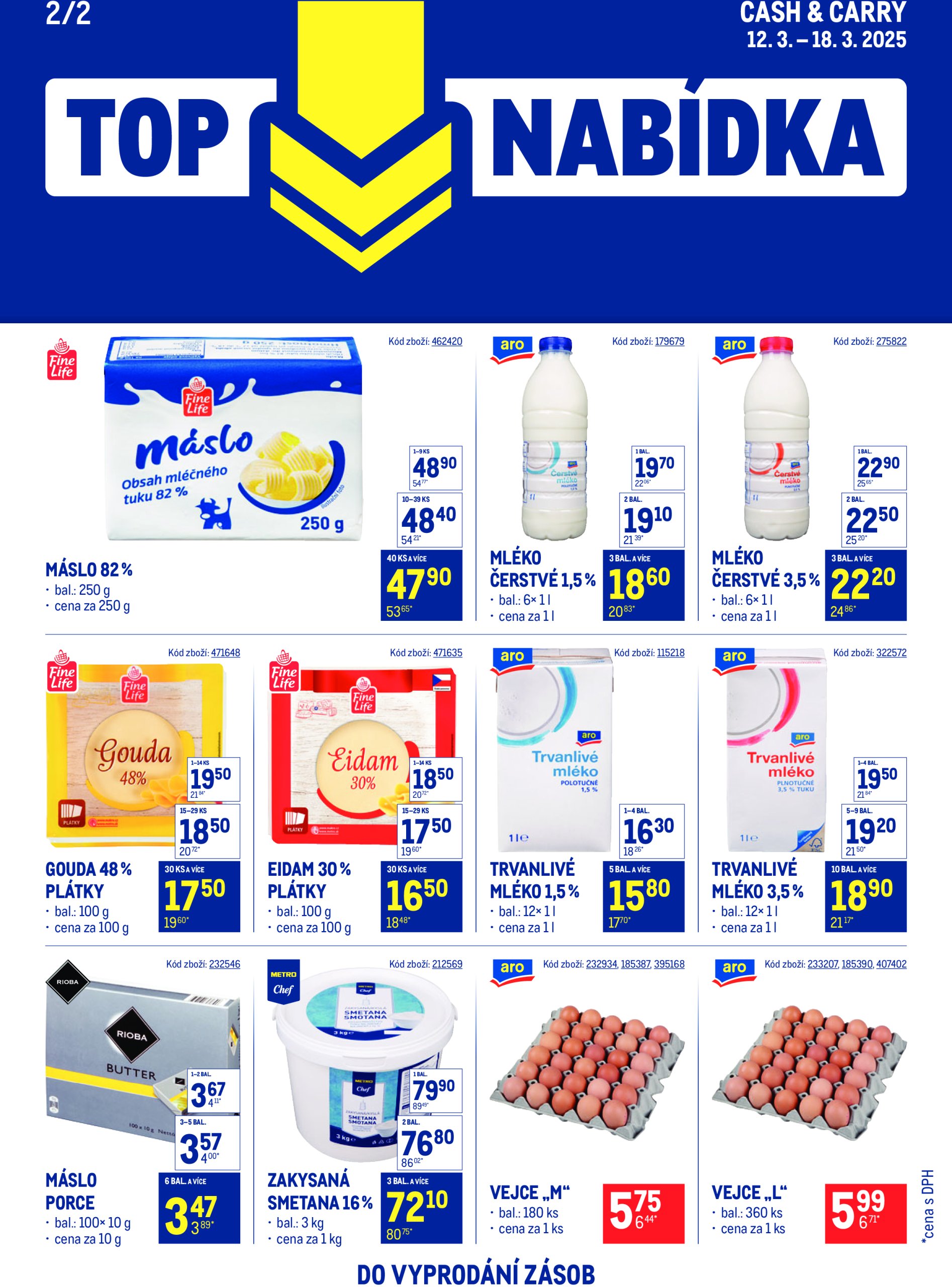 makro - Leták Makro - TOP mléčné výrobky od 12.03. do 25.03. - page: 2