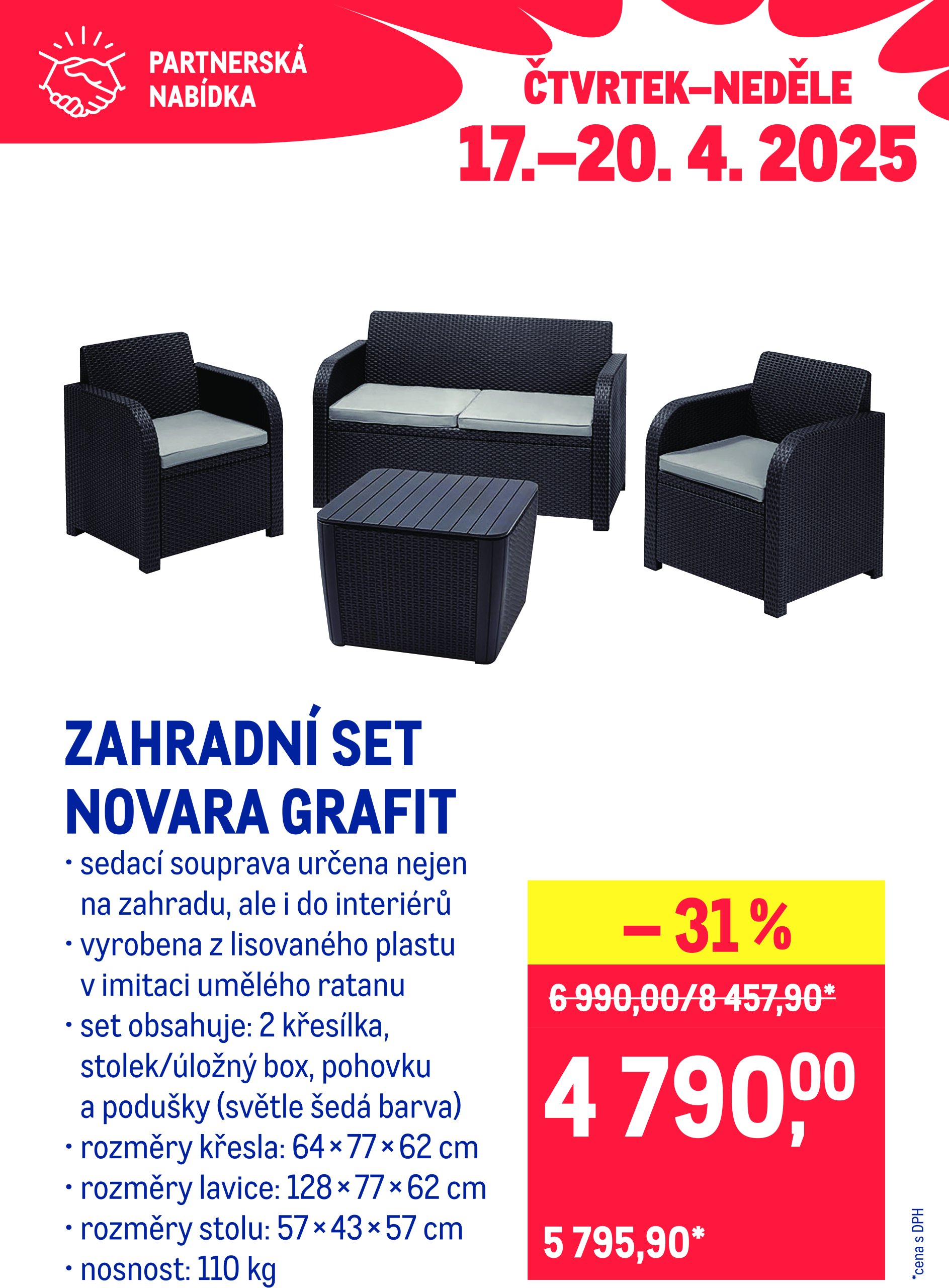 makro - Leták Makro - Partnerská nabídka od 17.04. do 26.04. - page: 1