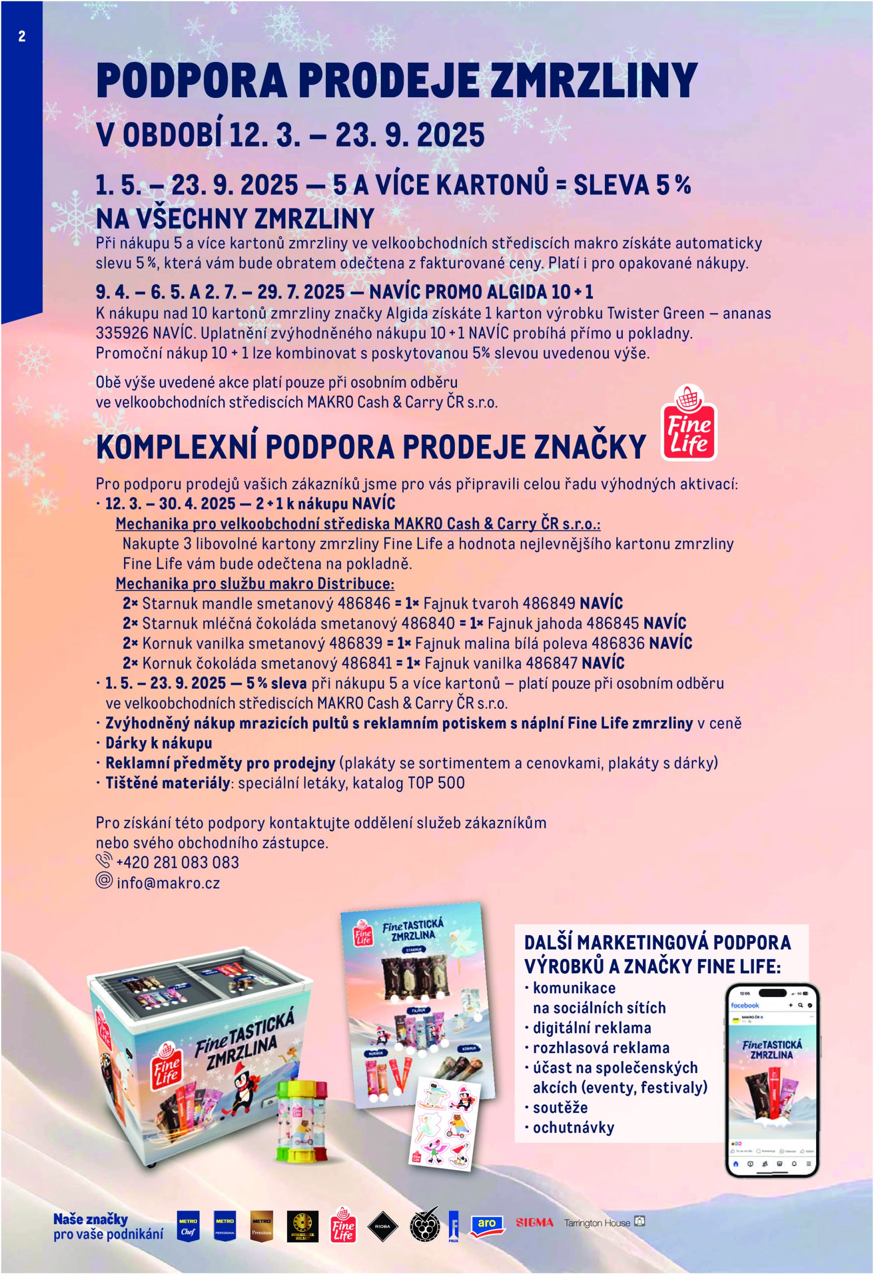 makro - Leták Makro - Zmrzliny od 23.04. do 20.05. - page: 2