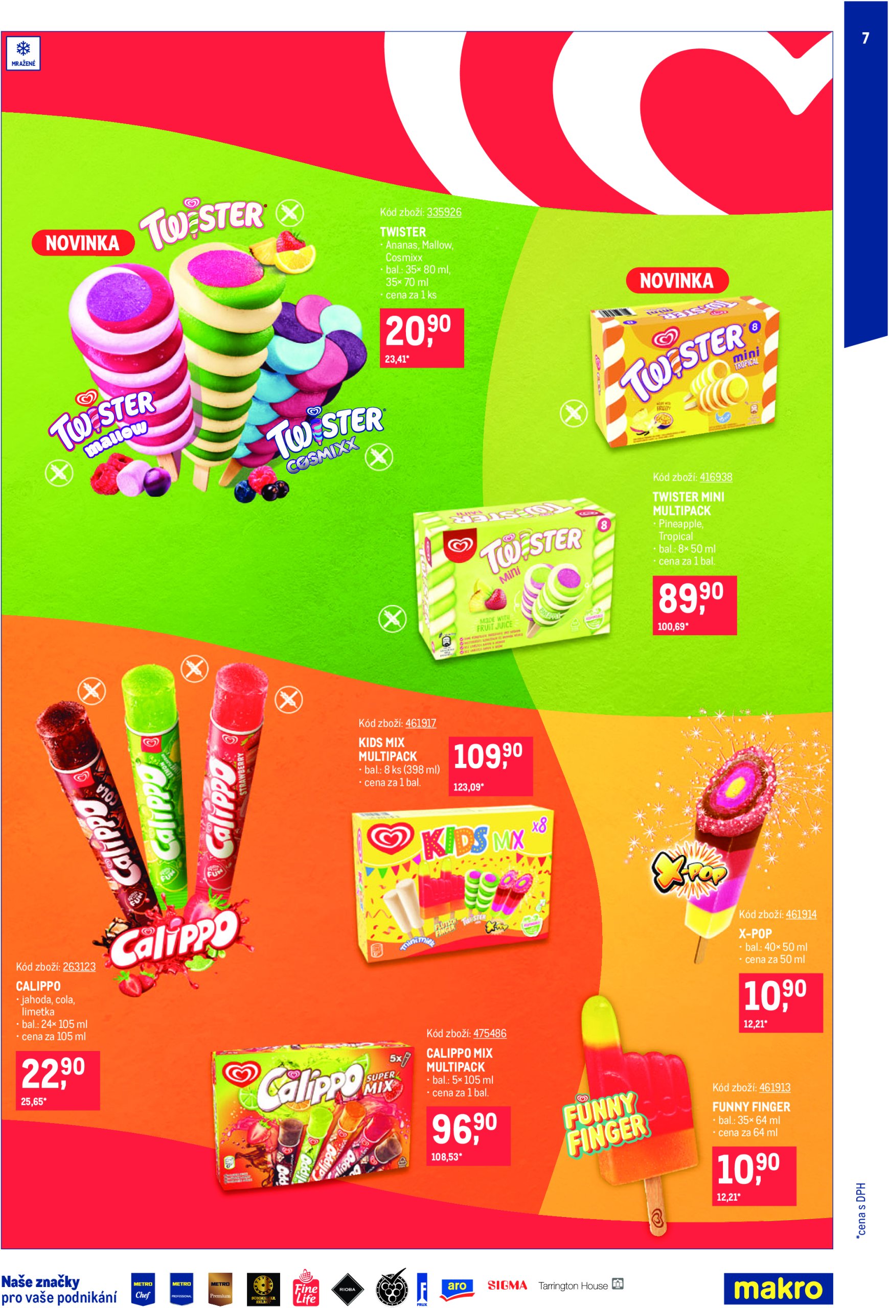 makro - Leták Makro - Zmrzliny od 23.04. do 20.05. - page: 7