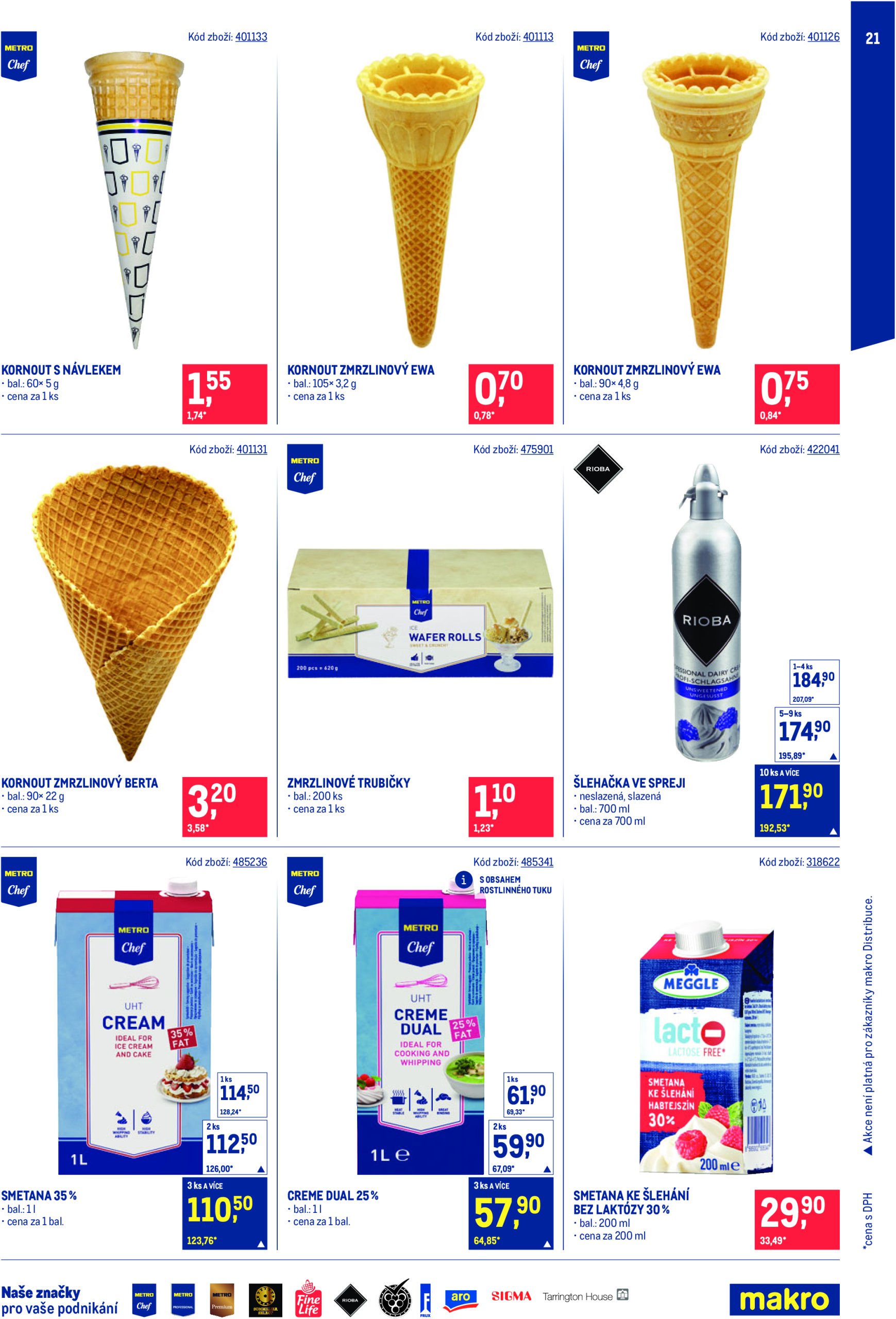 makro - Leták Makro - Zmrzliny od 23.04. do 20.05. - page: 21