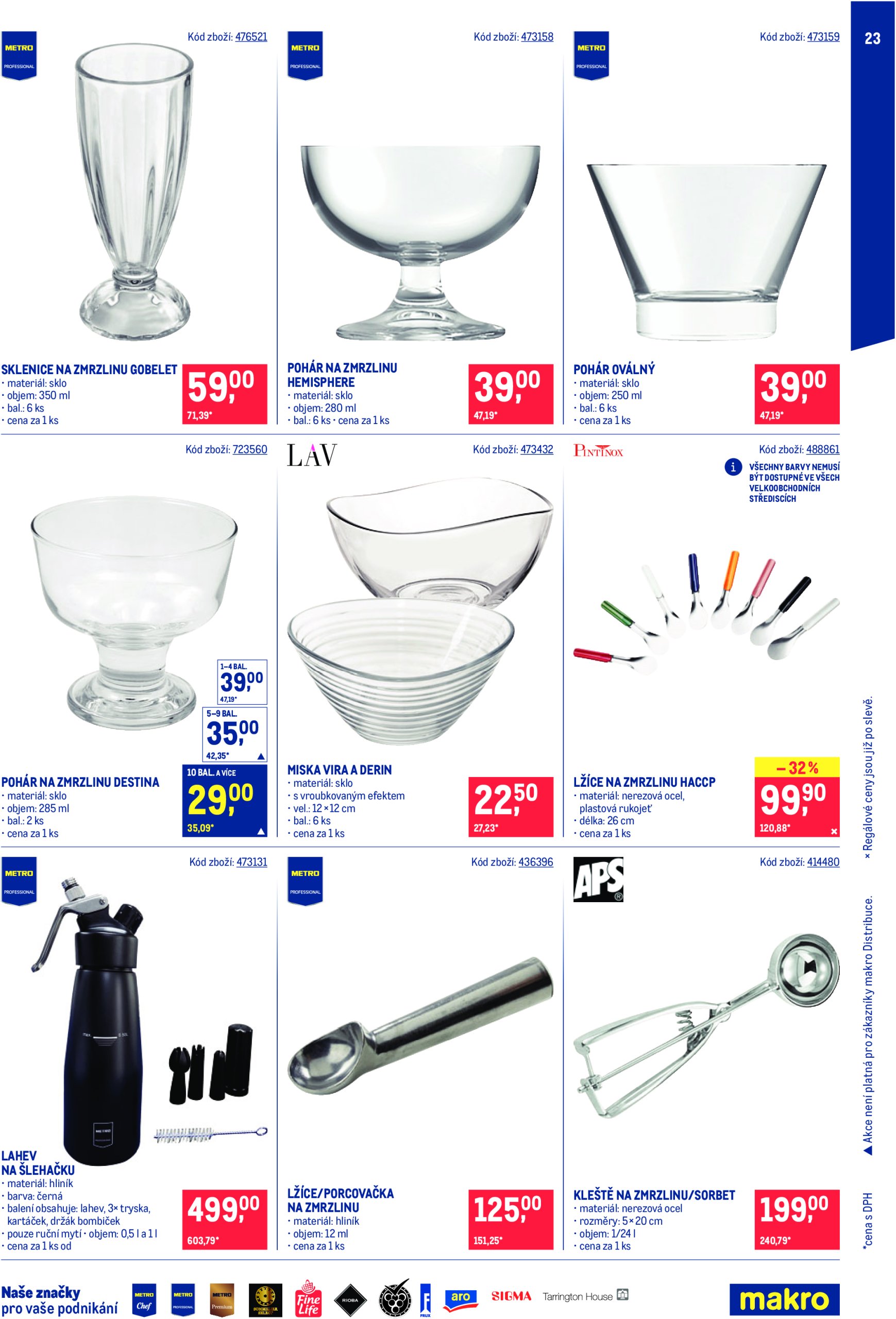 makro - Leták Makro - Zmrzliny od 23.04. do 20.05. - page: 23