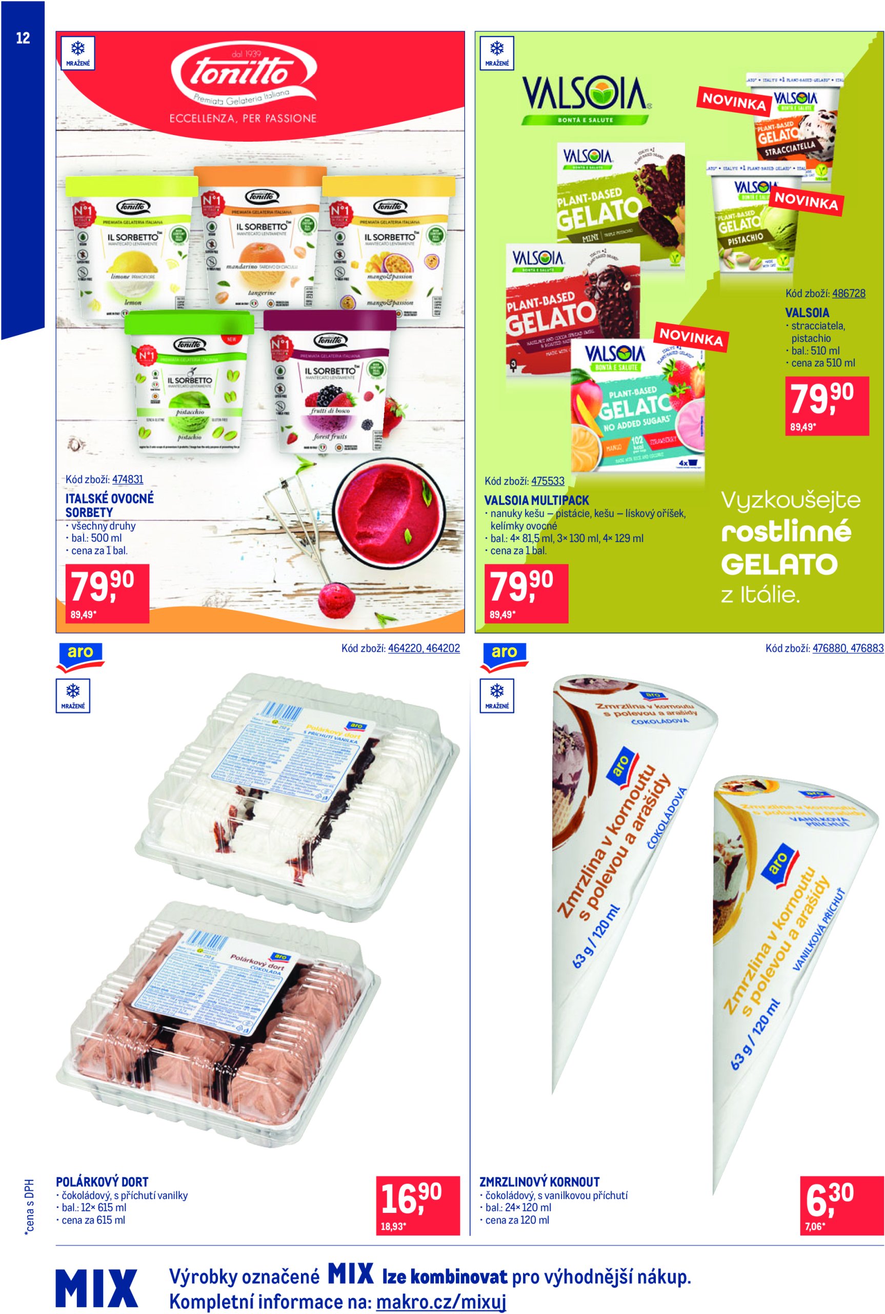 makro - Leták Makro - Zmrzliny od 23.04. do 20.05. - page: 12