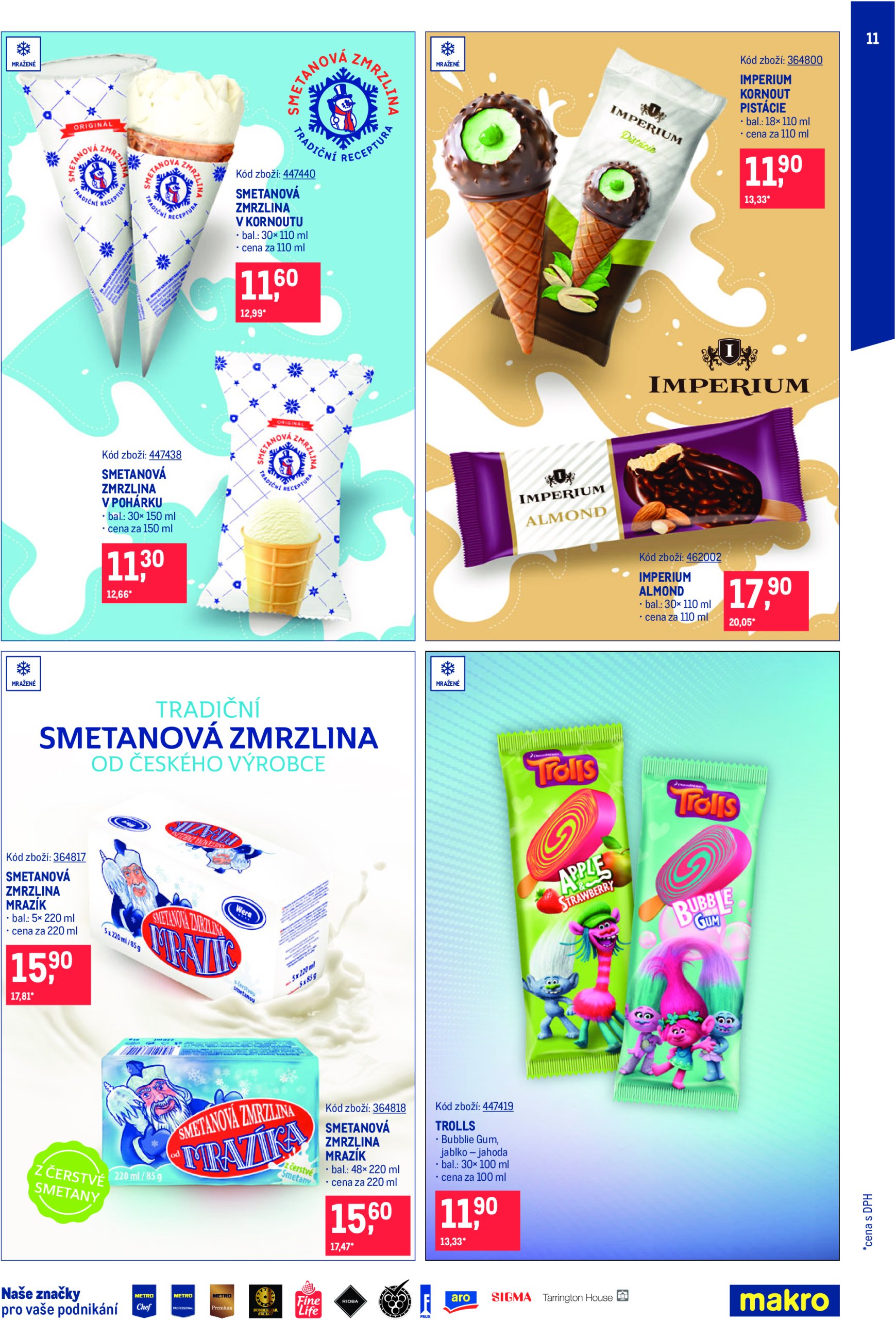makro - Leták Makro - Zmrzliny od 23.04. do 20.05. - page: 11
