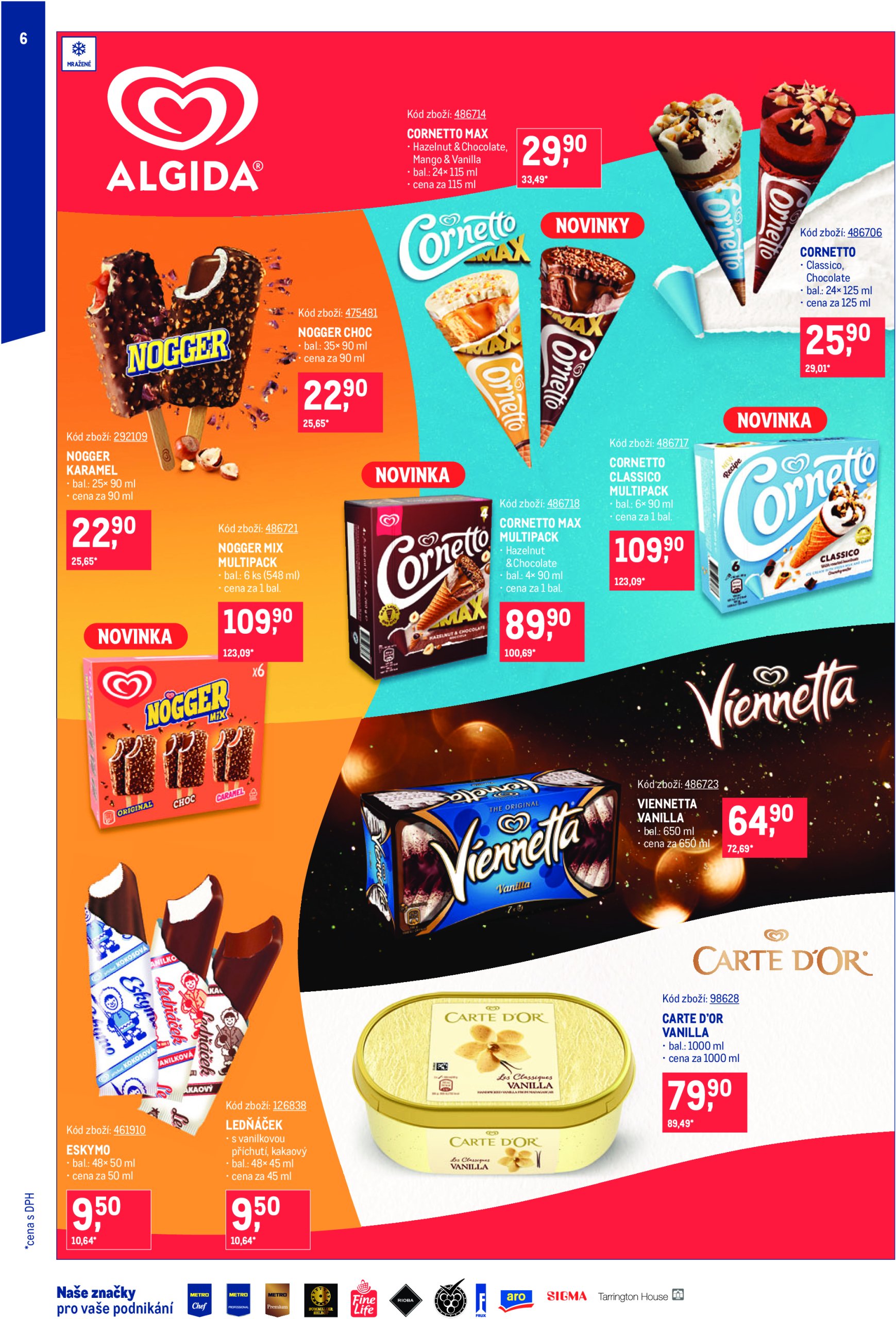 makro - Leták Makro - Zmrzliny od 23.04. do 20.05. - page: 6