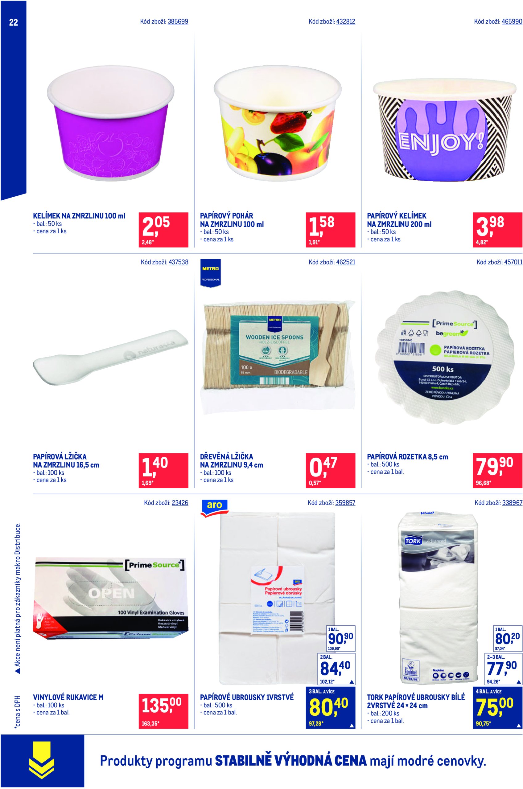 makro - Leták Makro - Zmrzliny od 23.04. do 20.05. - page: 22