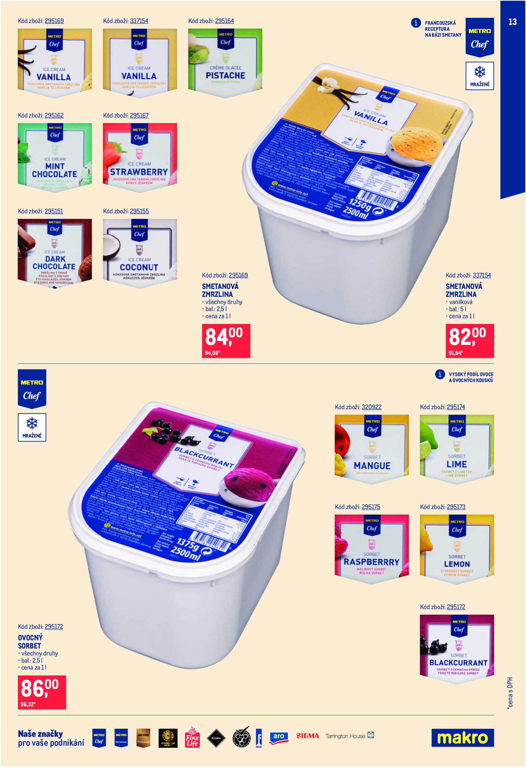 makro - Leták Makro - Zmrzliny od 23.04. do 20.05. - page: 13