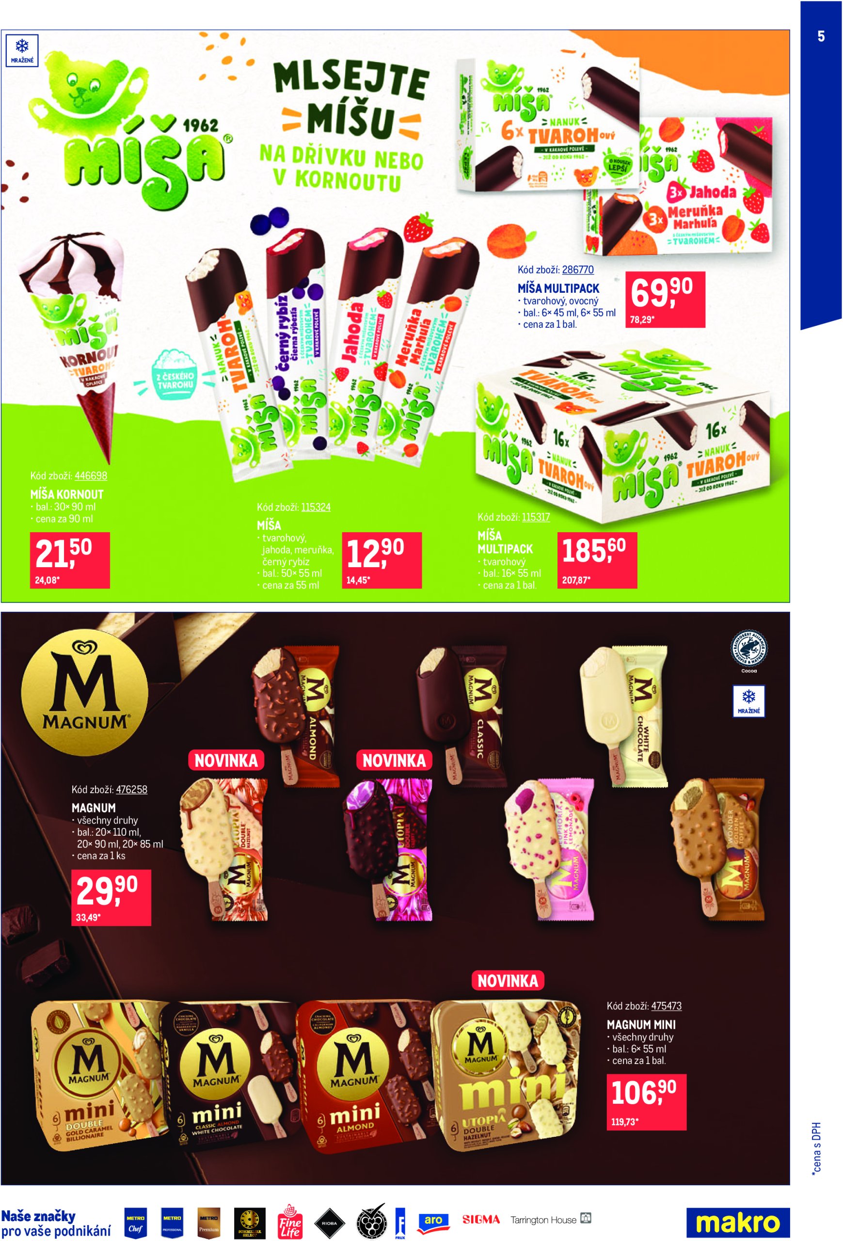 makro - Leták Makro - Zmrzliny od 23.04. do 20.05. - page: 5