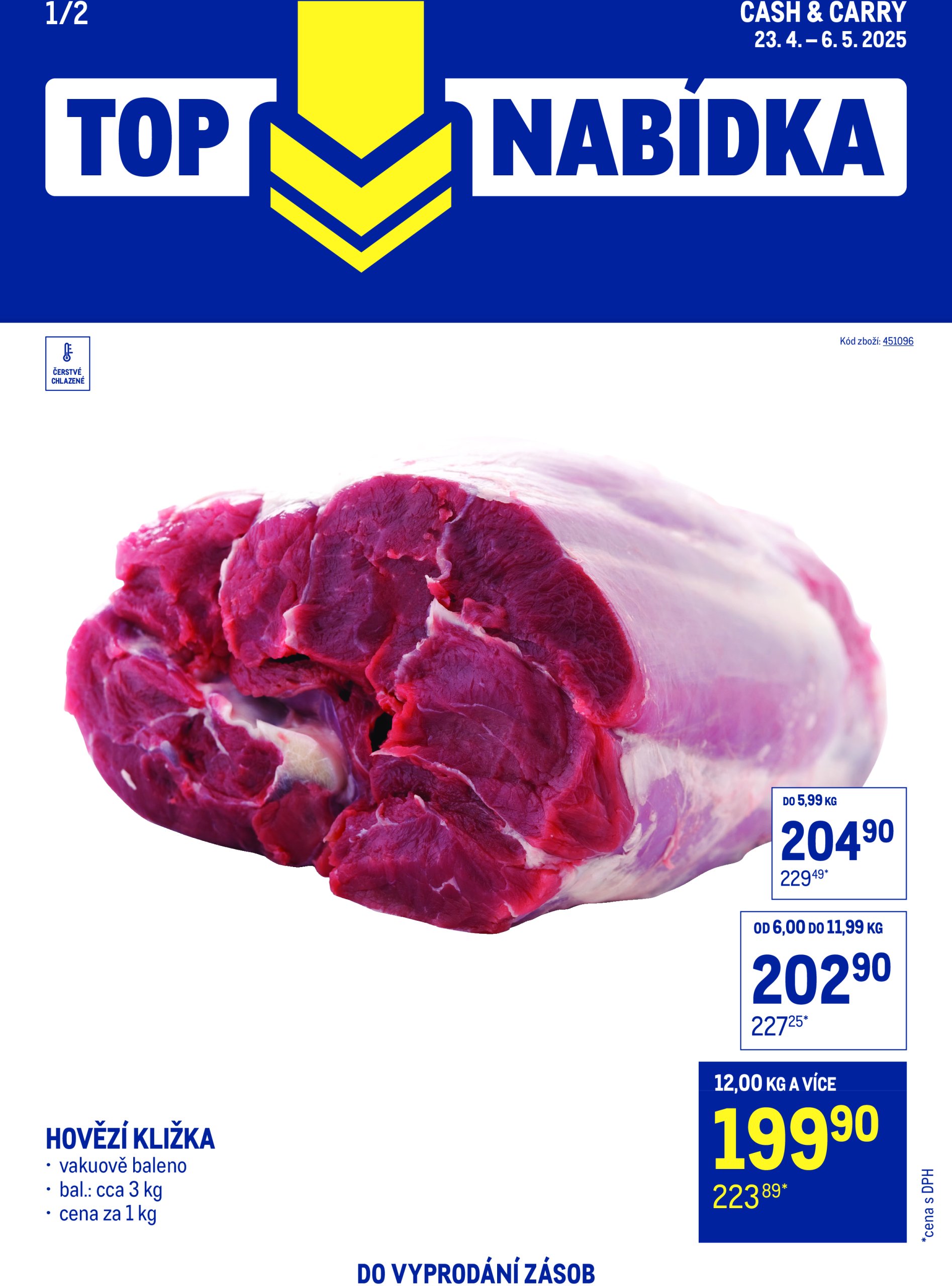 makro - Leták Makro - TOP maso od 23.04. do 06.05.