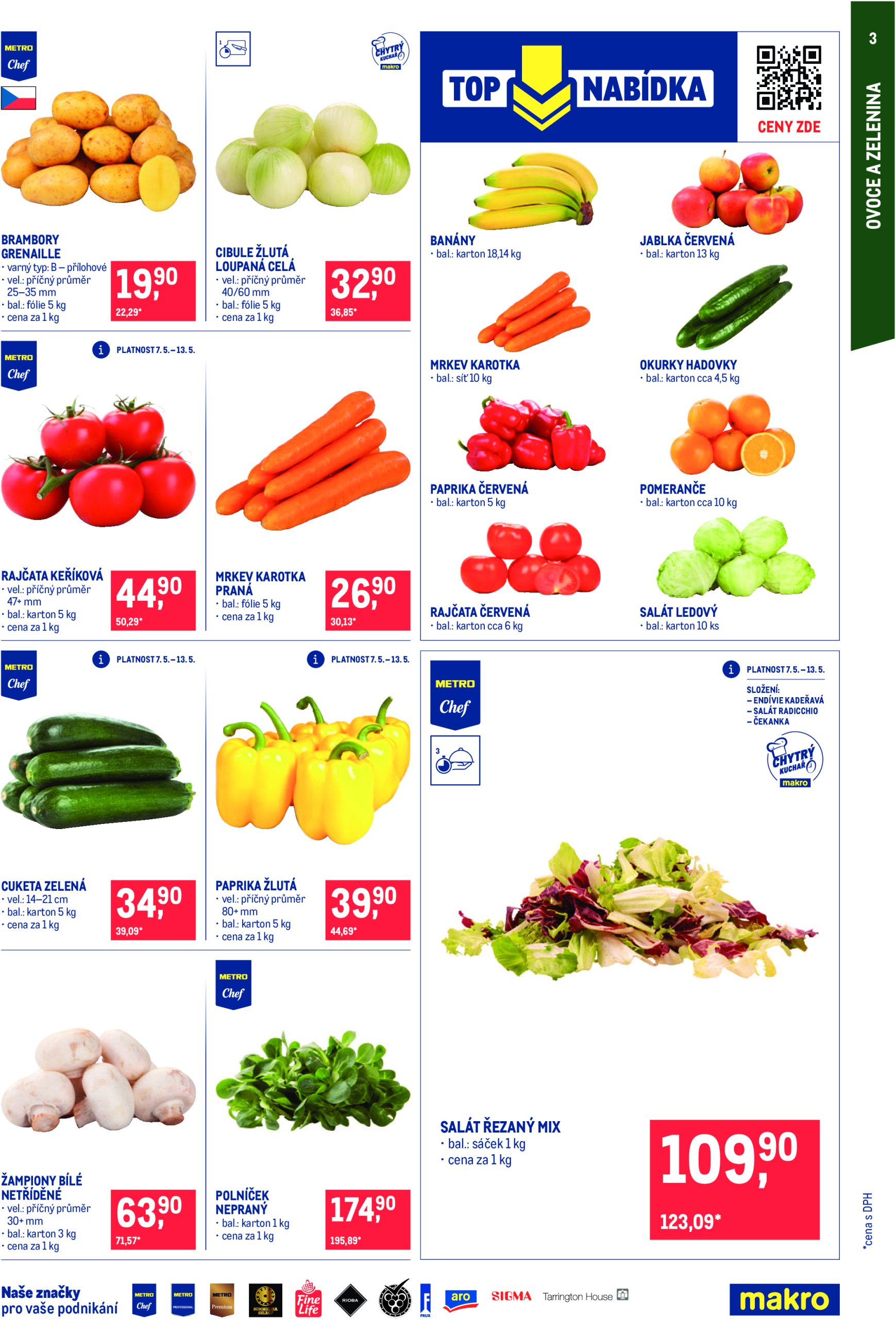 makro - Leták Makro - Gastronomie od 07.05. do 20.05. - page: 3