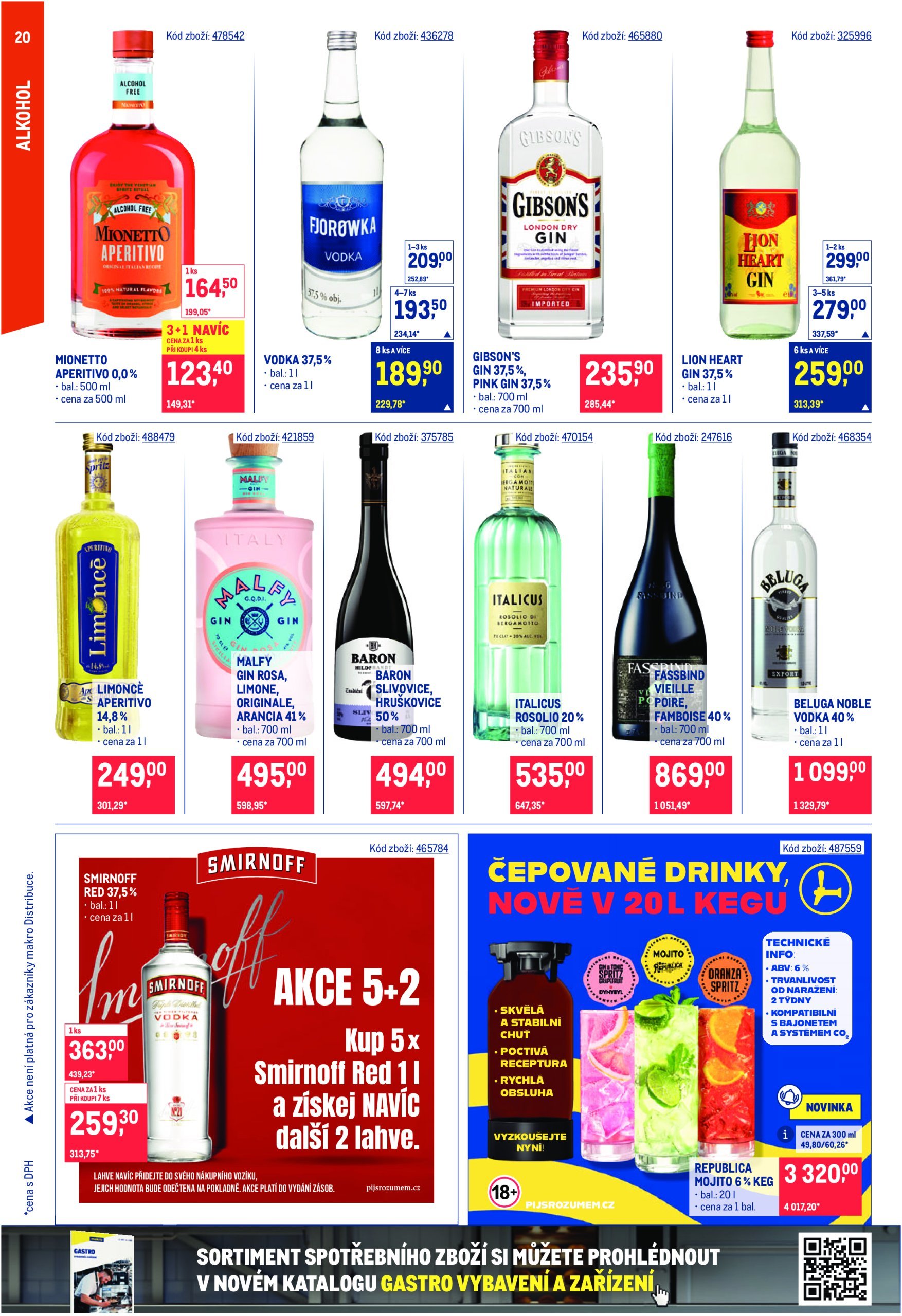 makro - Leták Makro - Gastronomie od 07.05. do 20.05. - page: 20