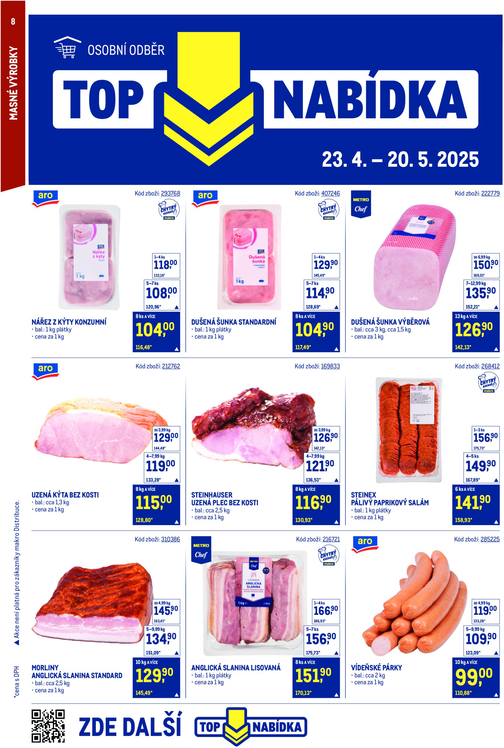 makro - Leták Makro - Gastronomie od 07.05. do 20.05. - page: 8