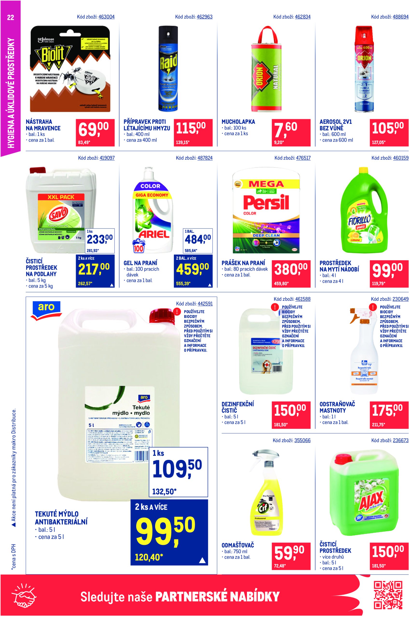 makro - Leták Makro - Gastronomie od 07.05. do 20.05. - page: 22