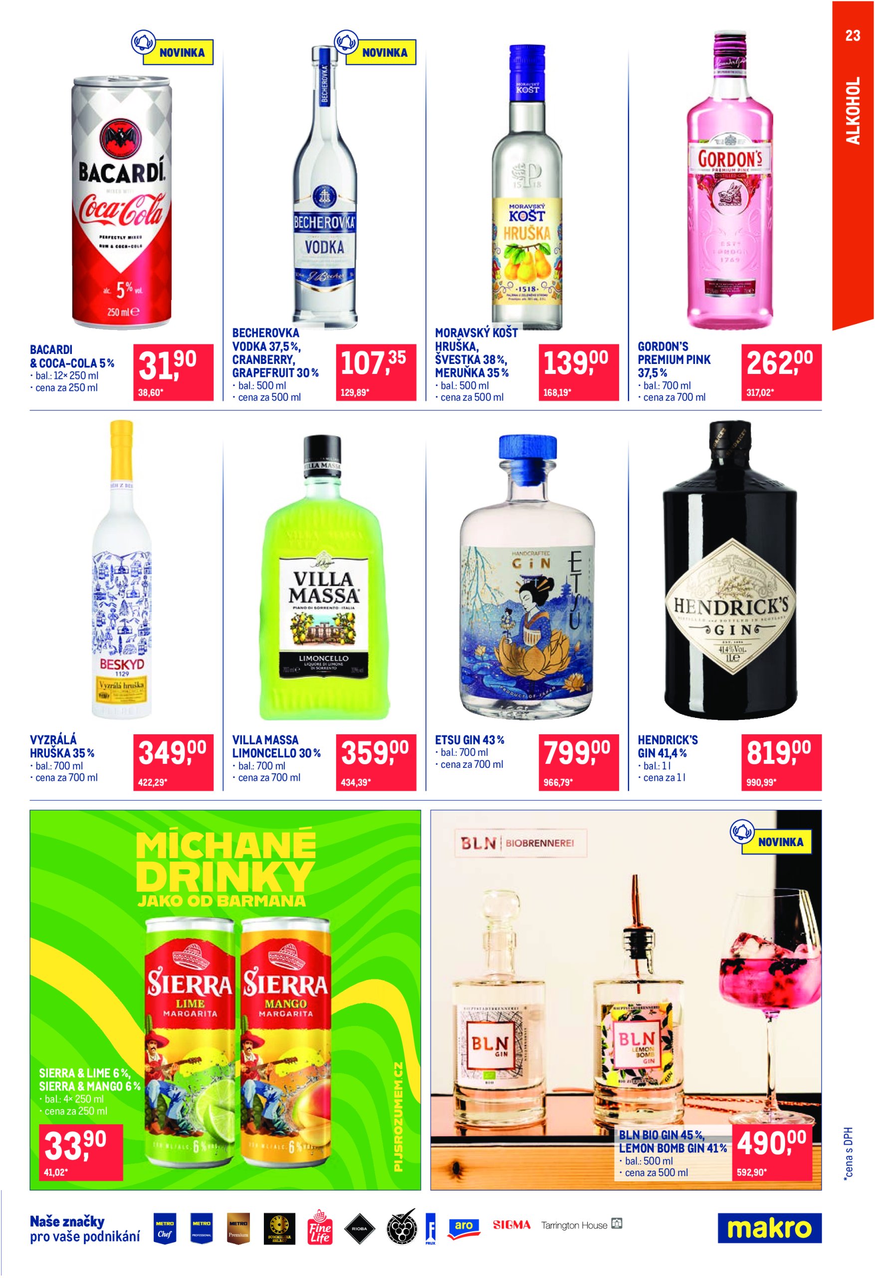 makro - Leták Makro - Pro milovníky jídla od 07.05. do 20.05. - page: 23