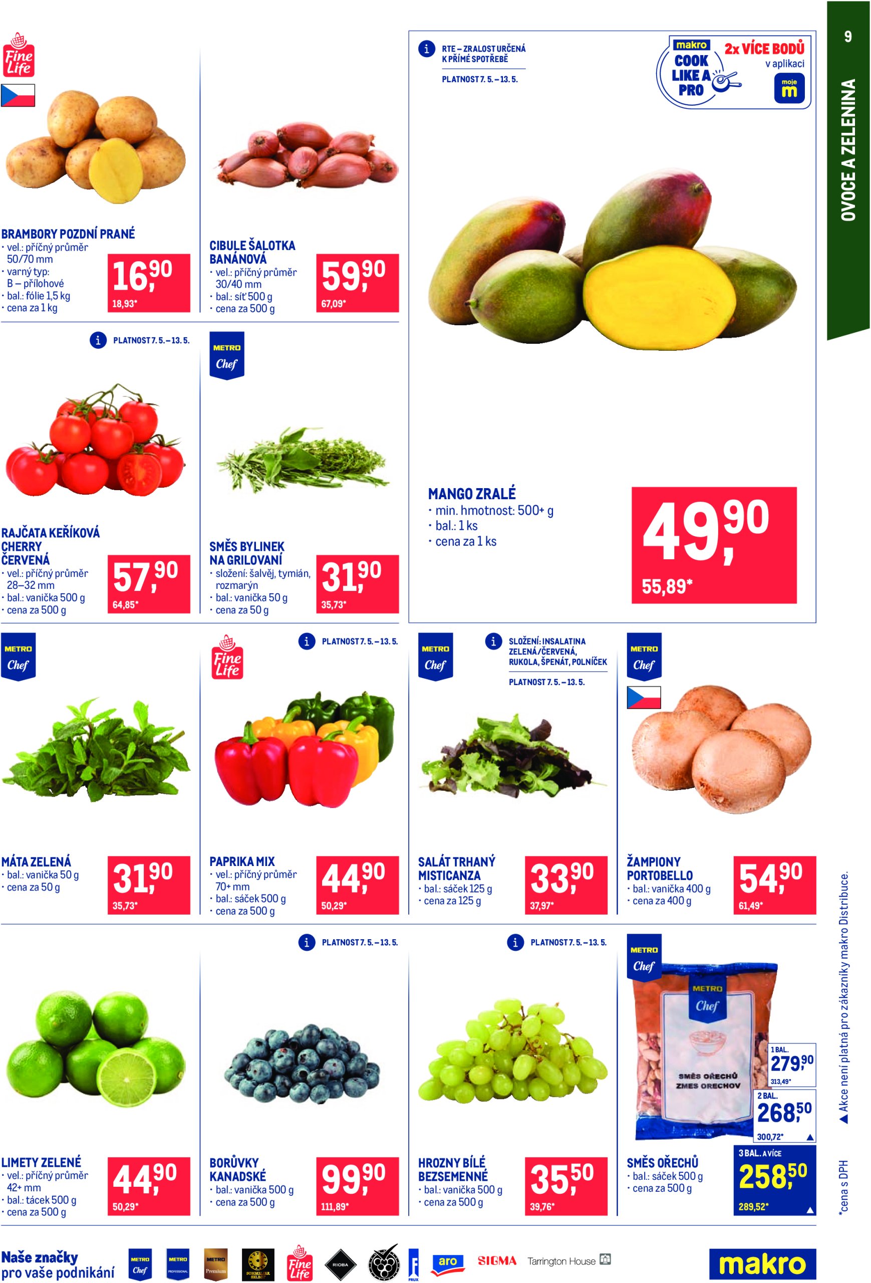 makro - Leták Makro - Pro milovníky jídla od 07.05. do 20.05. - page: 9