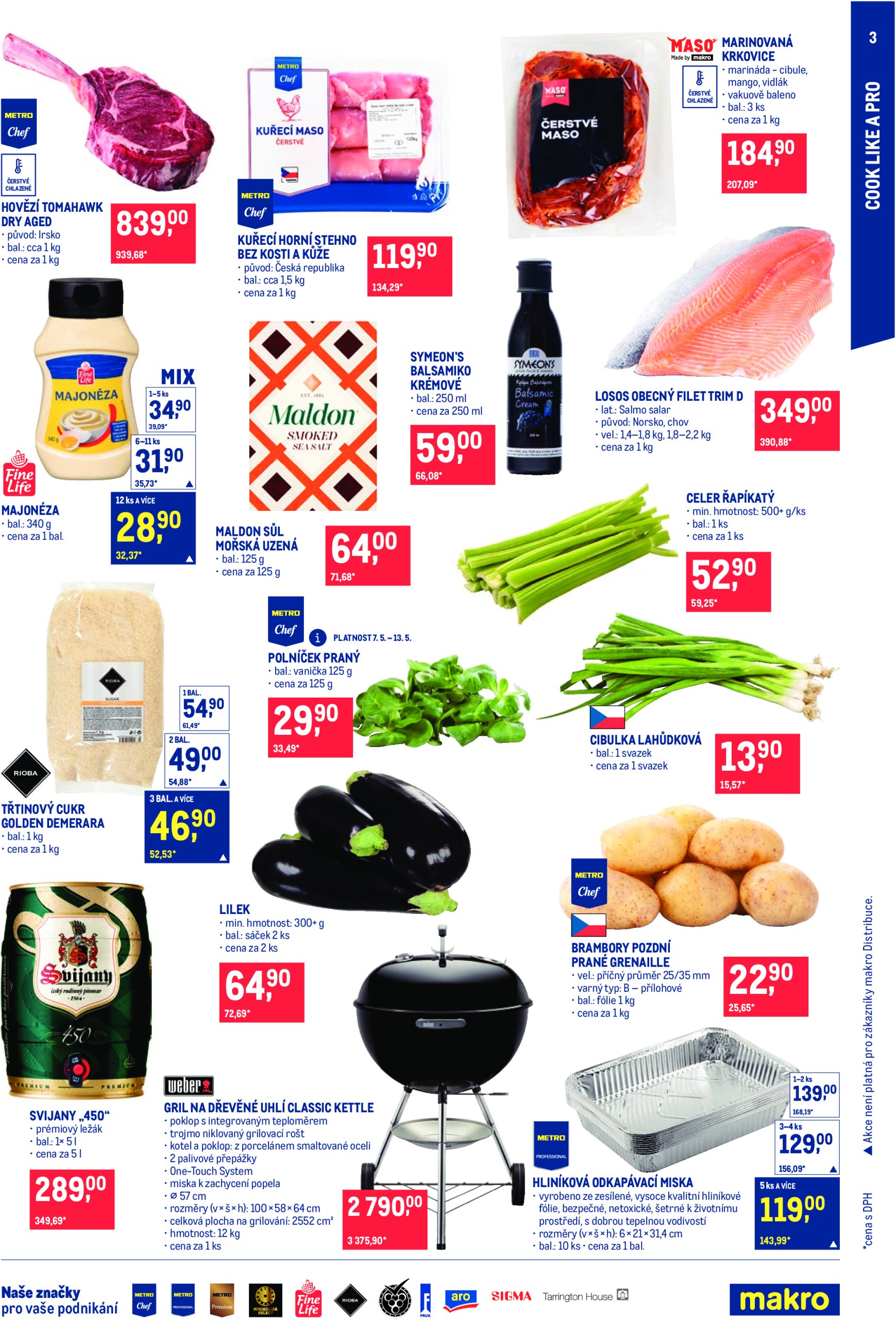 makro - Leták Makro - Pro milovníky jídla od 07.05. do 20.05. - page: 3